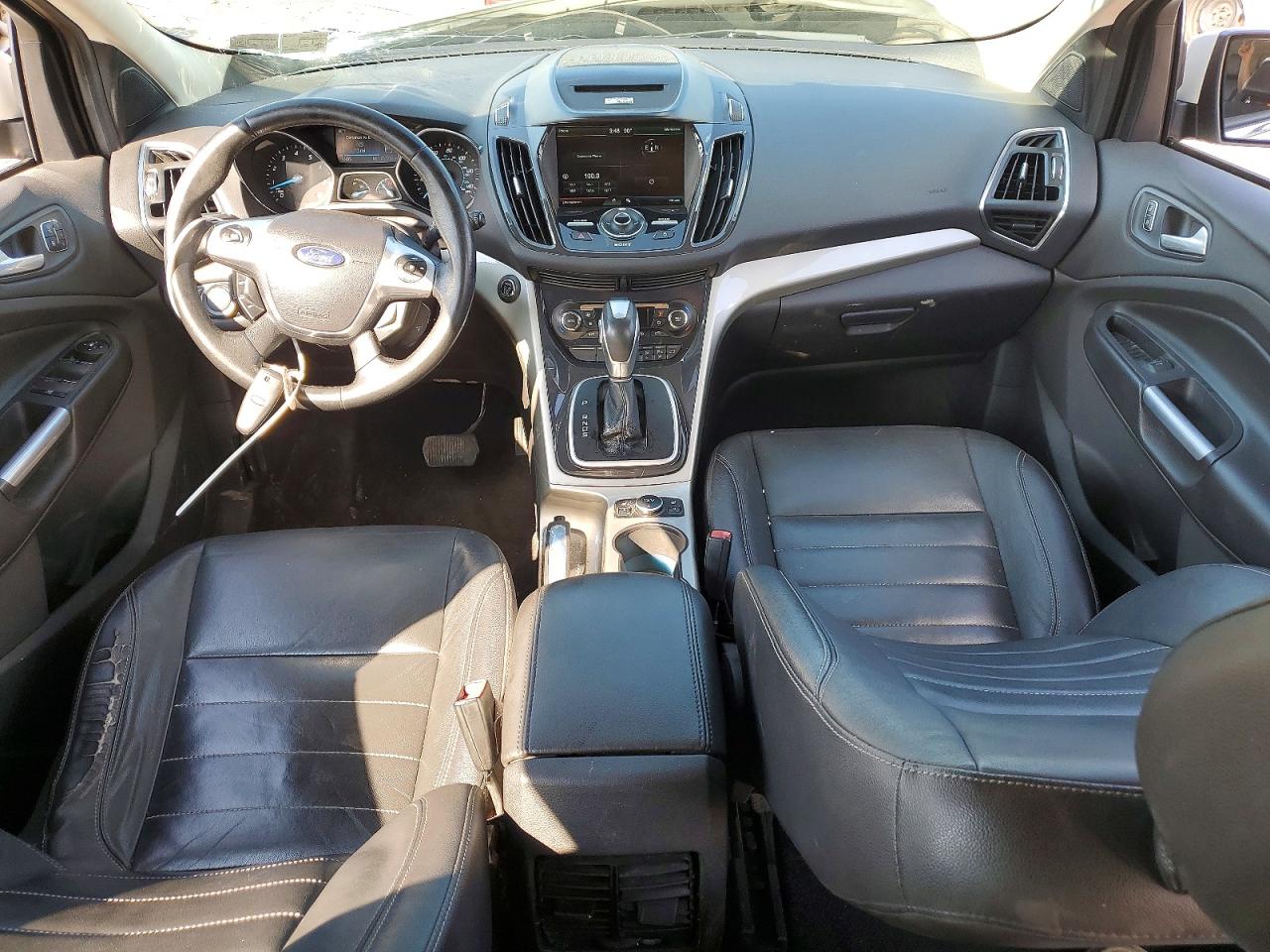 2013 Ford Escape Sel White vin: 1FMCU9H98DUD06933