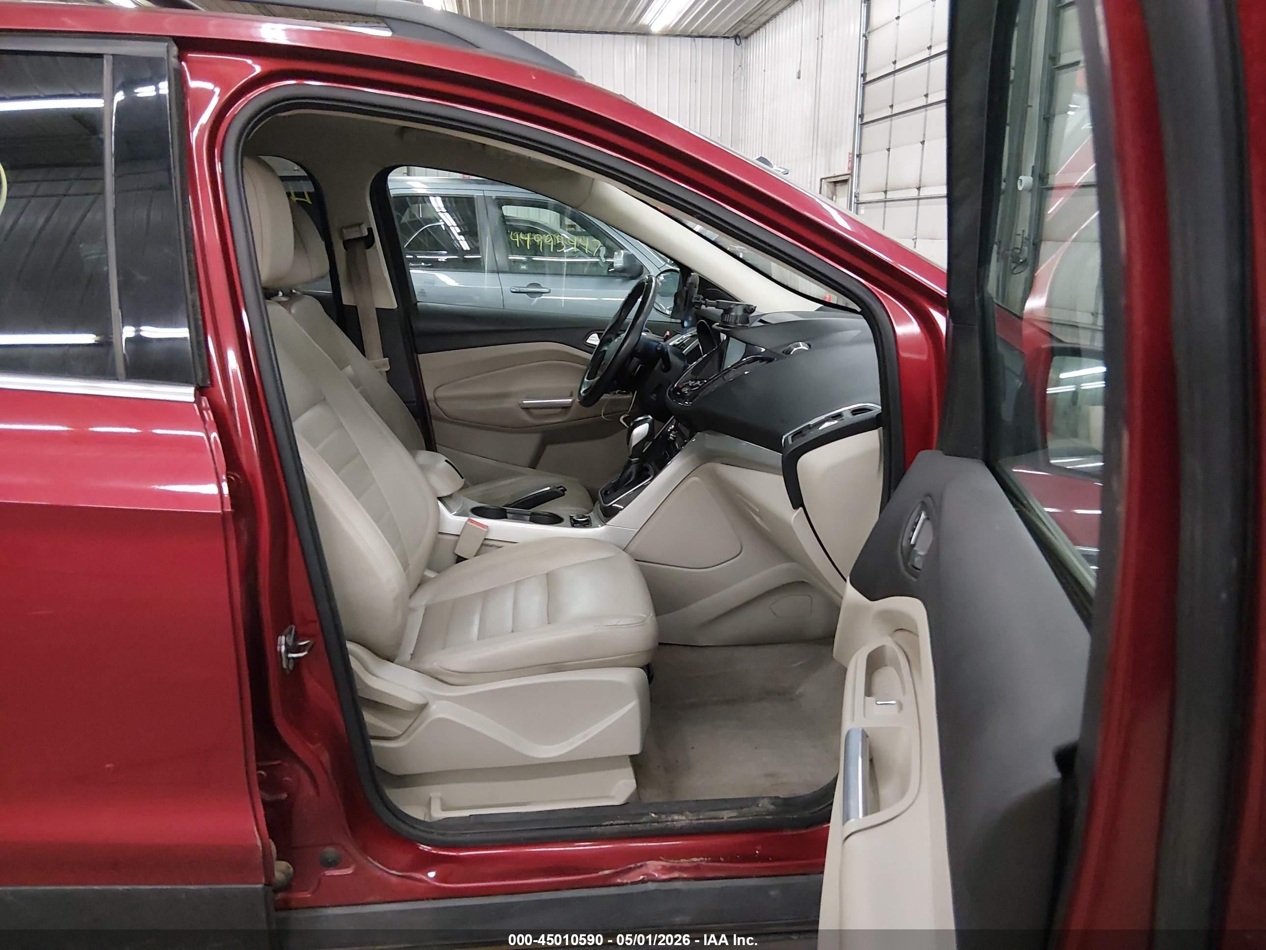 2013 Ford Escape Sel Red vin: 1FMCU9H98DUD20069