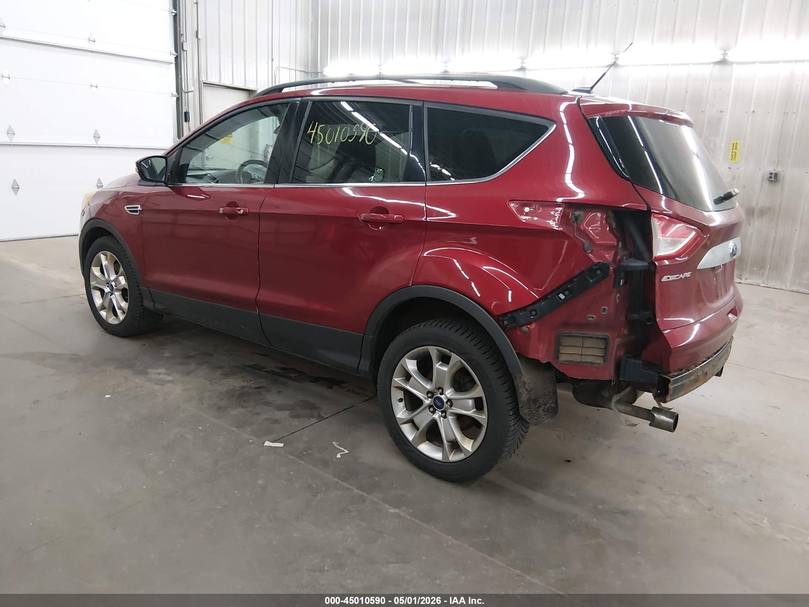 2013 Ford Escape Sel Red vin: 1FMCU9H98DUD20069