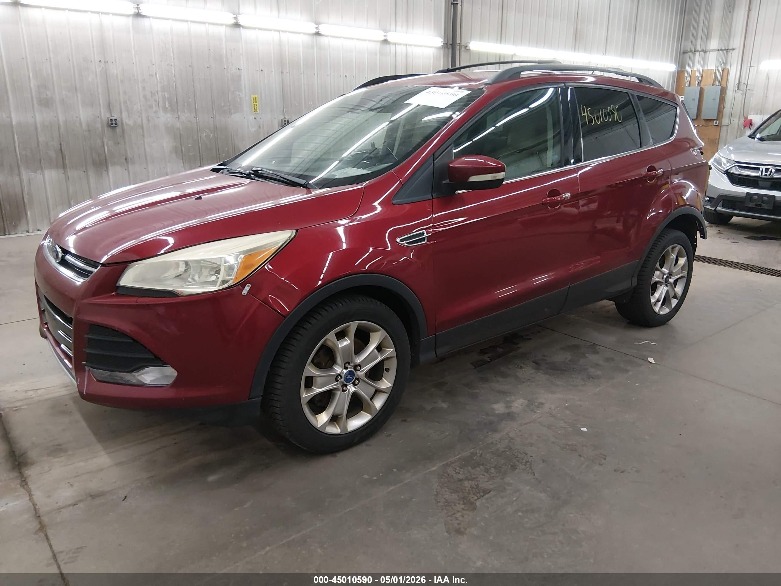 2013 Ford Escape Sel Red vin: 1FMCU9H98DUD20069