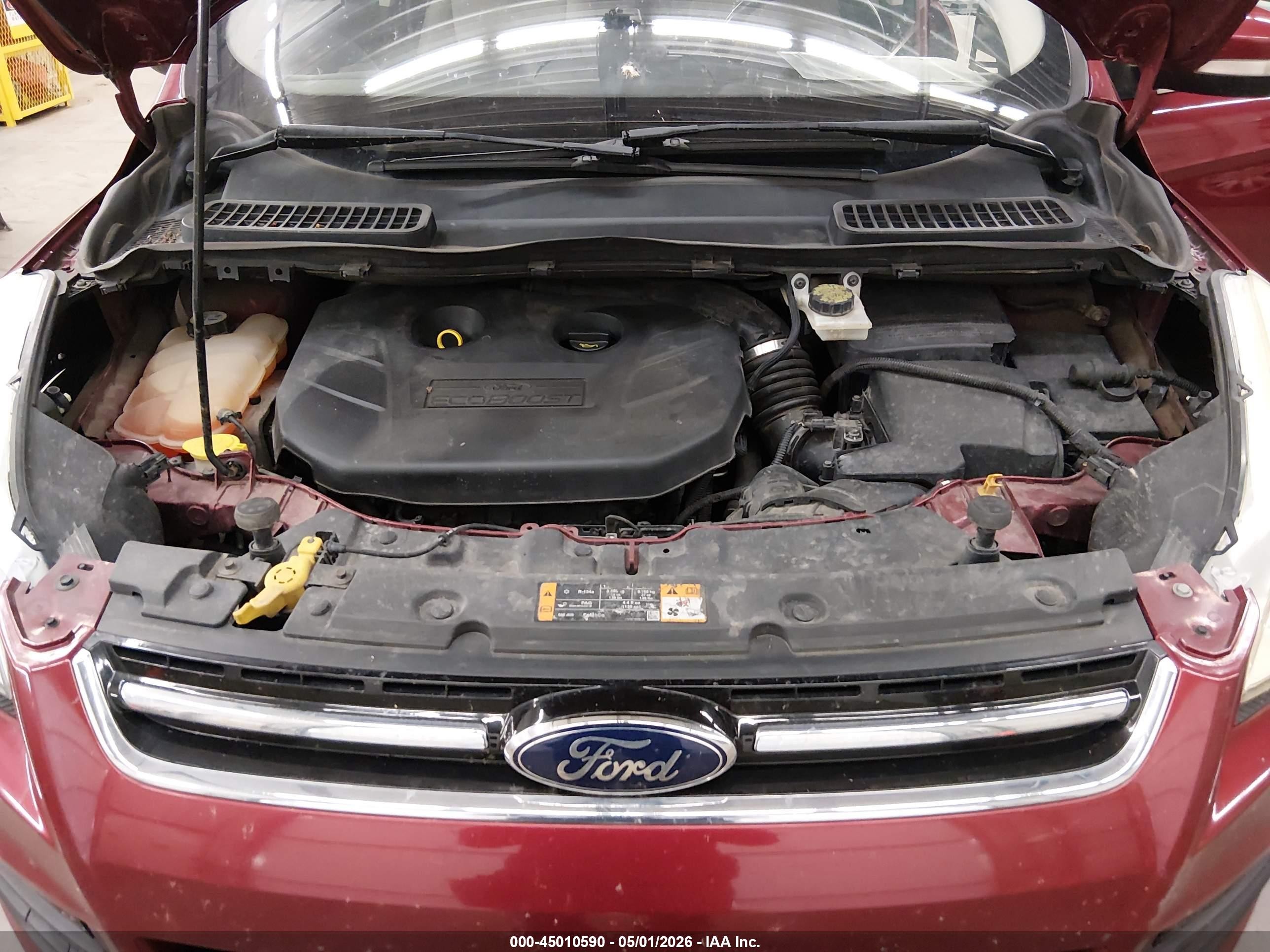 2013 Ford Escape Sel Red vin: 1FMCU9H98DUD20069