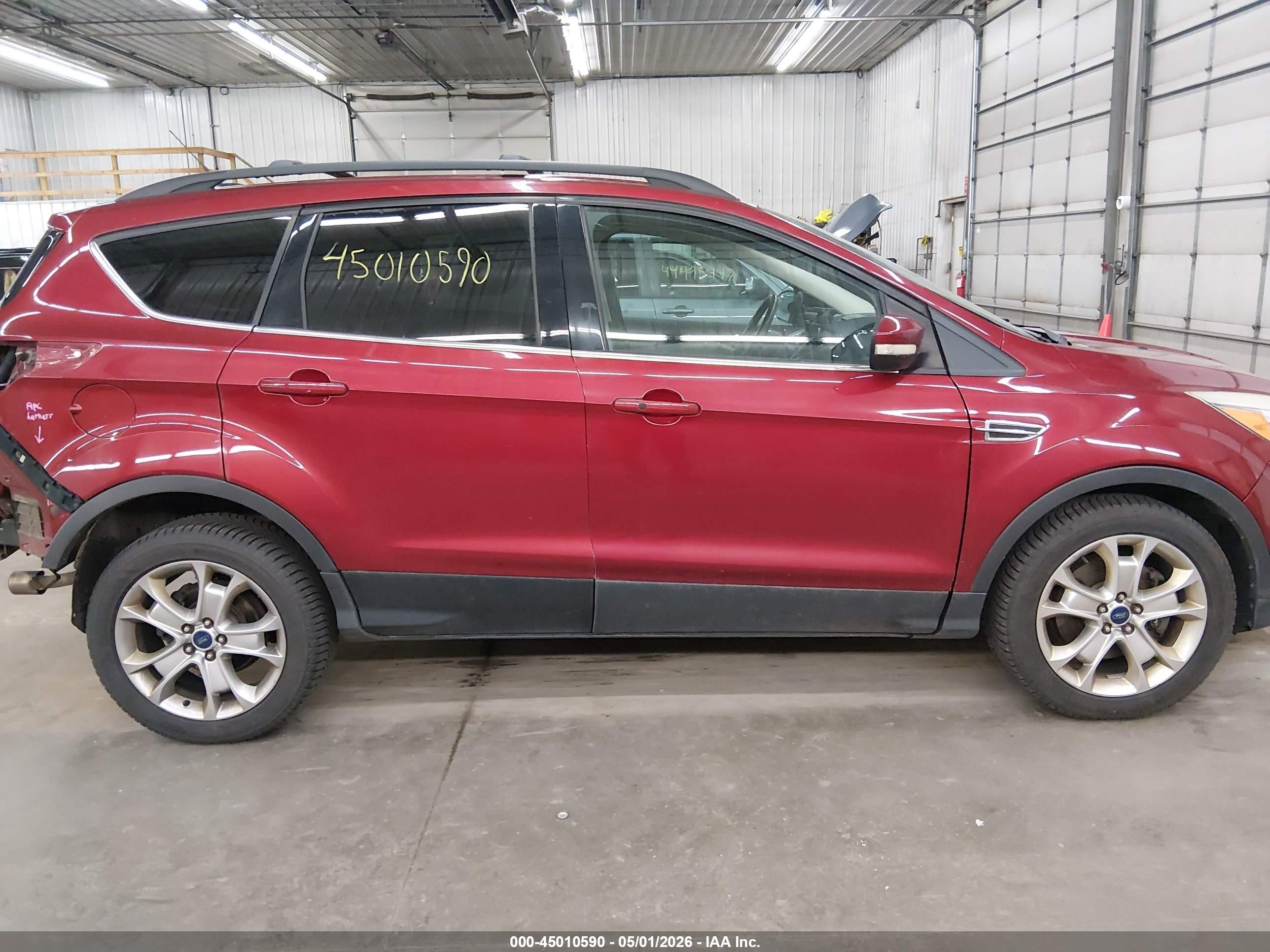 2013 Ford Escape Sel Red vin: 1FMCU9H98DUD20069