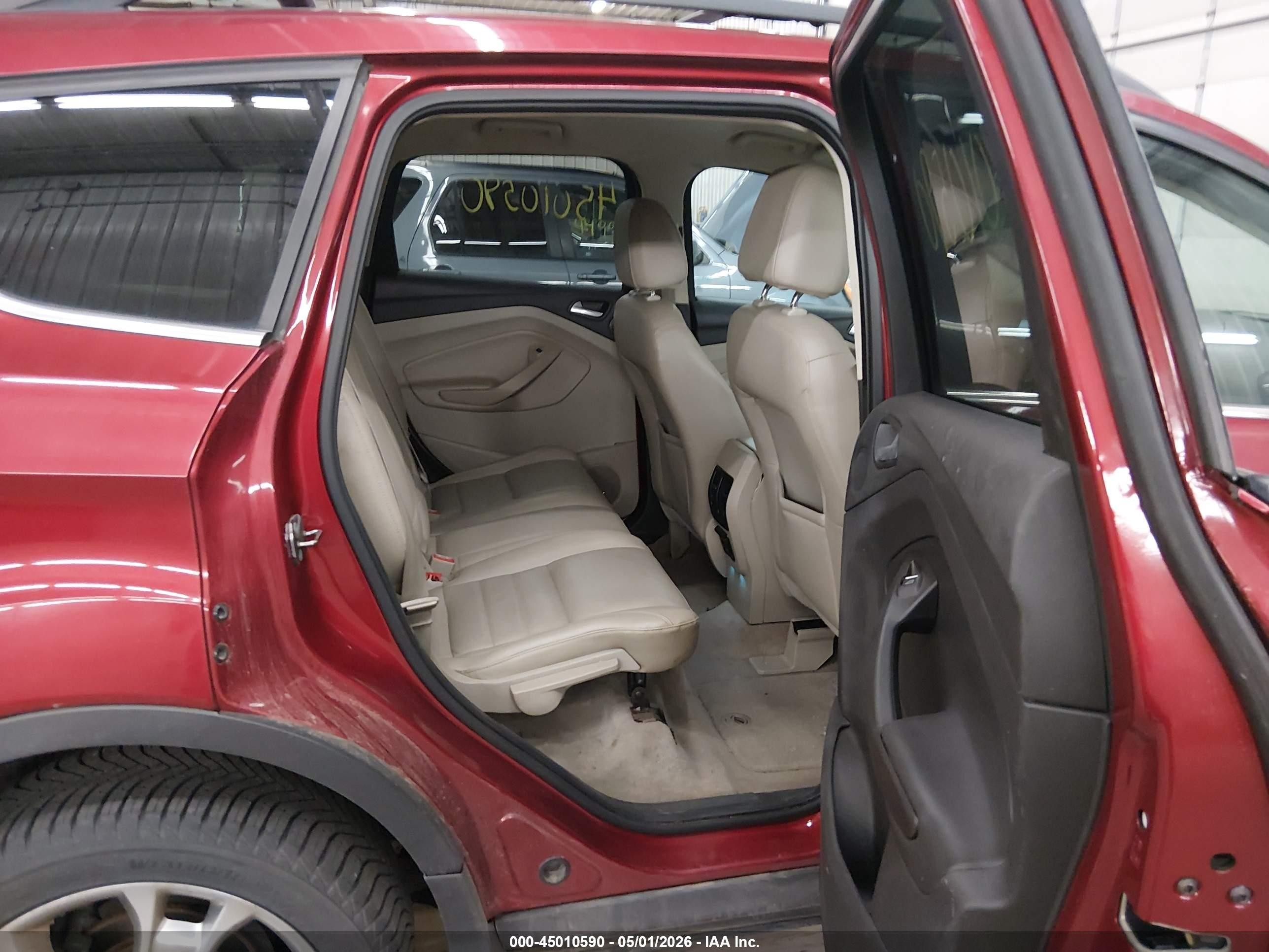 2013 Ford Escape Sel Red vin: 1FMCU9H98DUD20069