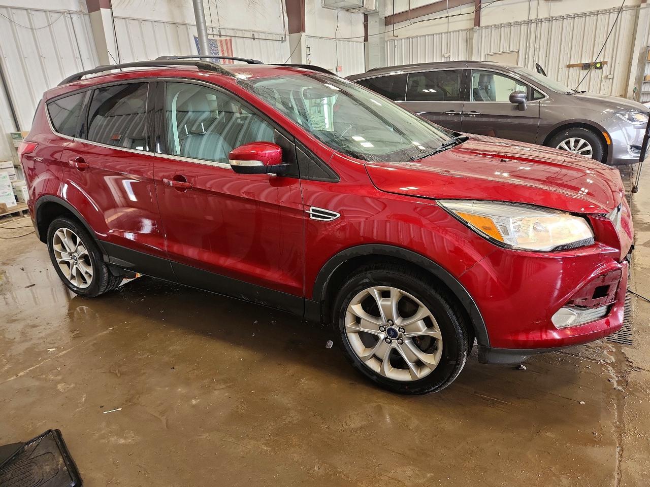 2013 Ford Escape Sel Бордовый vin: 1FMCU9H98DUD44842