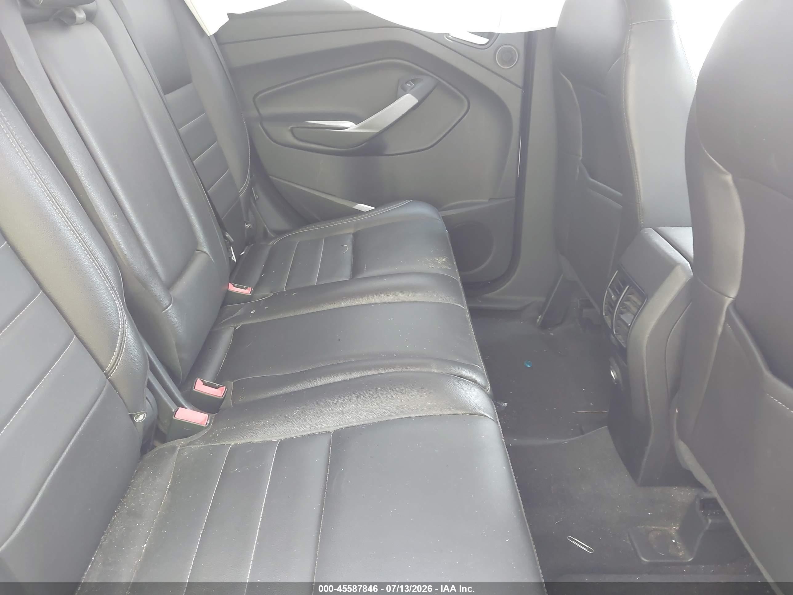 2013 Ford Escape Sel Black vin: 1FMCU9H98DUD62287