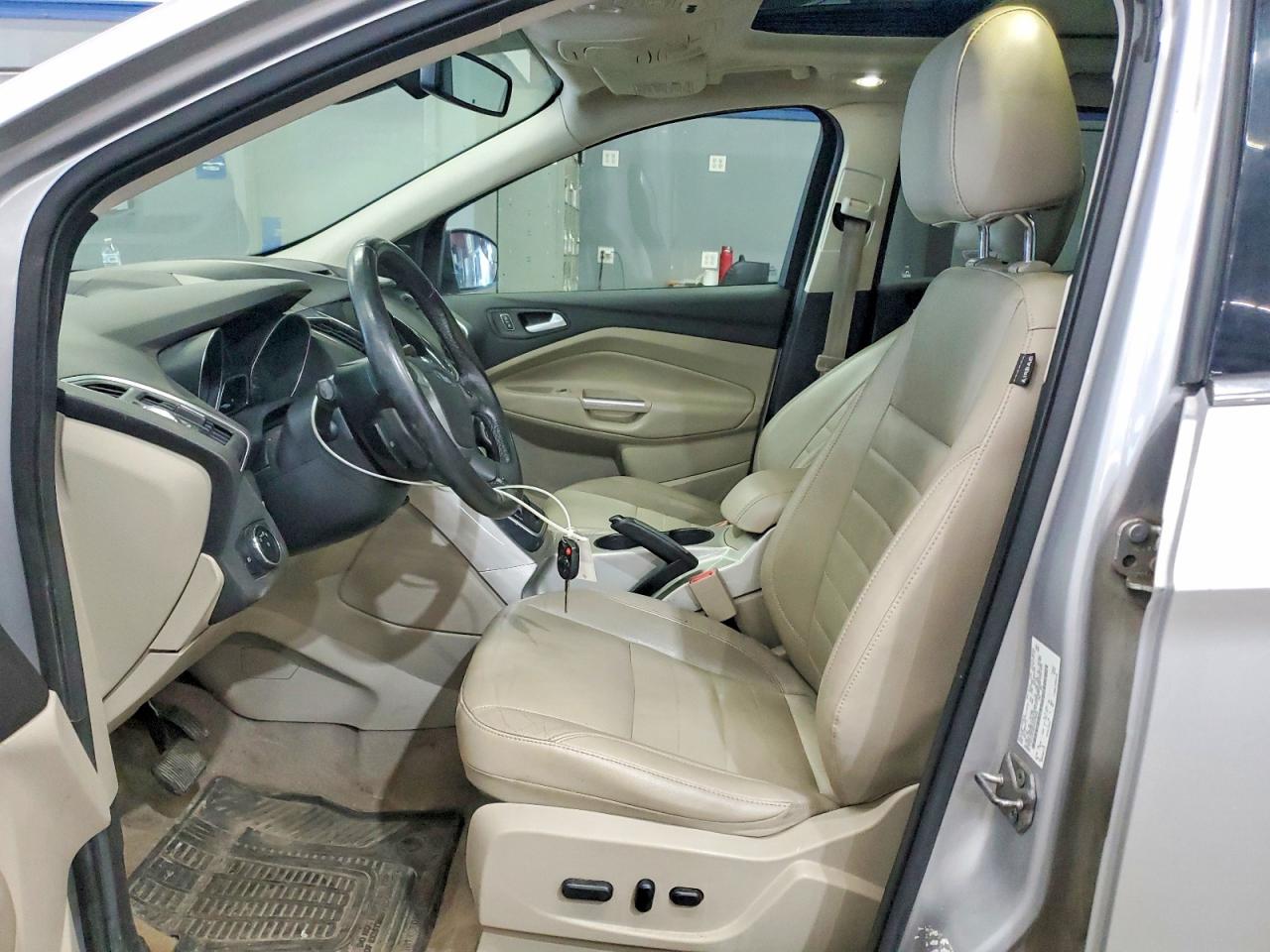 2013 Ford Escape Sel Silver vin: 1FMCU9H98DUD78649