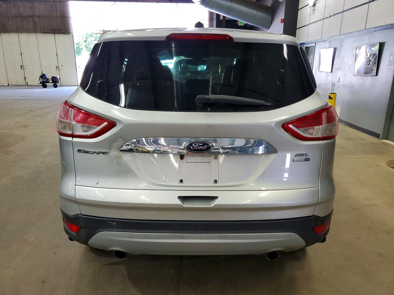 2013 Ford Escape Sel Silver vin: 1FMCU9H98DUD78649
