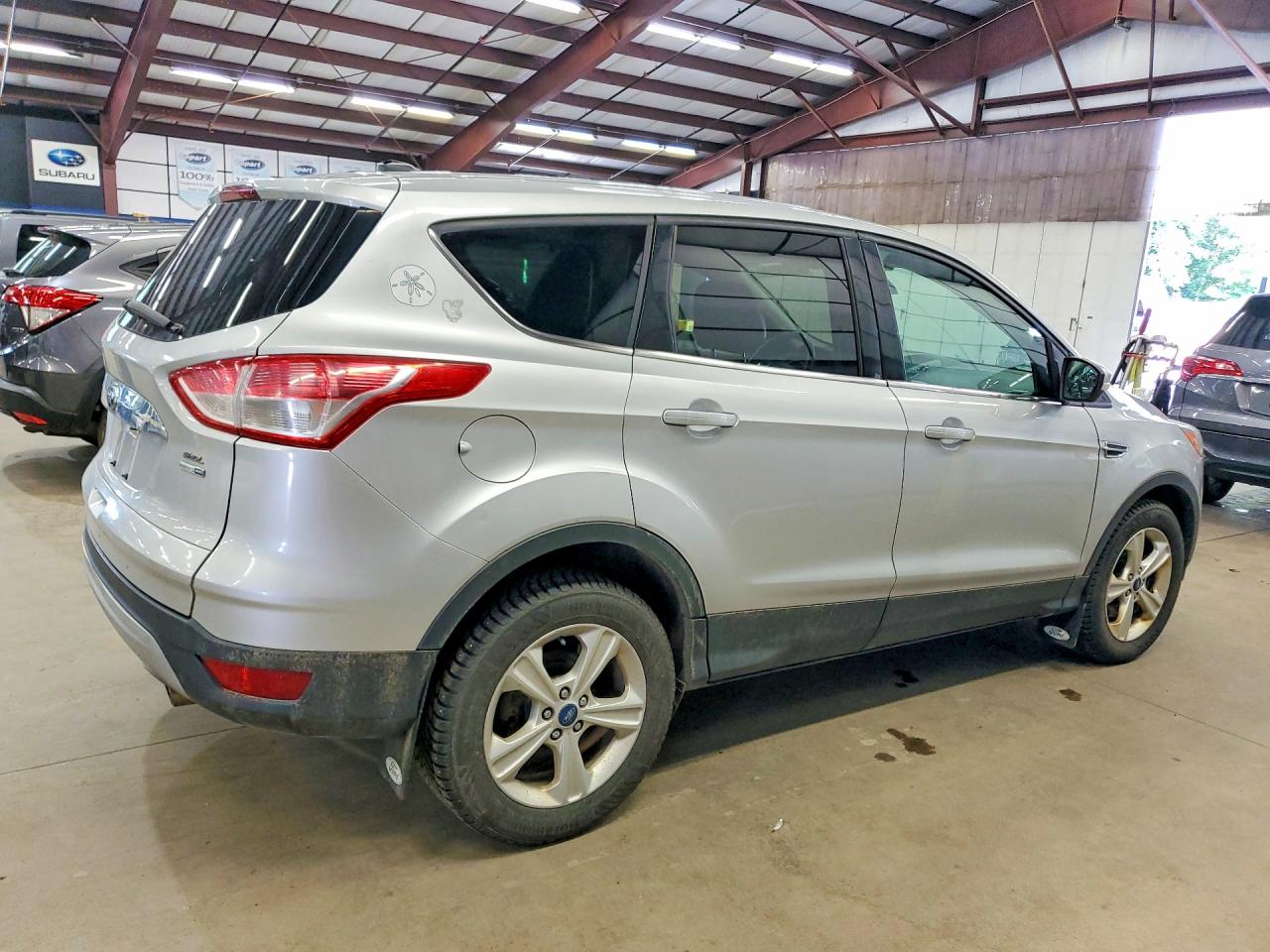2013 Ford Escape Sel Silver vin: 1FMCU9H98DUD78649