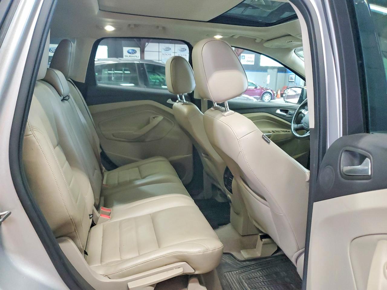 2013 Ford Escape Sel Silver vin: 1FMCU9H98DUD78649