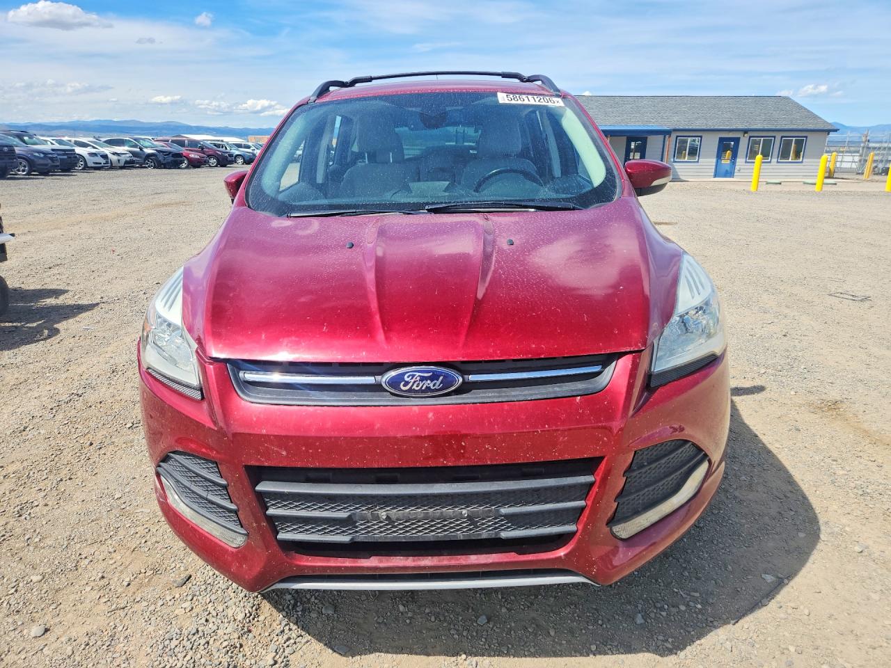 2013 Ford Escape Sel Темно-бордовый vin: 1FMCU9H98DUD86699