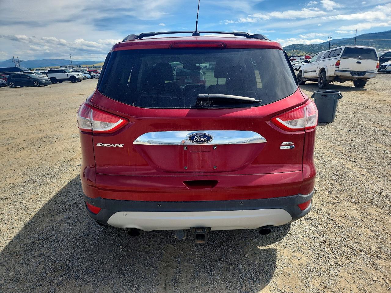 2013 Ford Escape Sel Темно-бордовый vin: 1FMCU9H98DUD86699