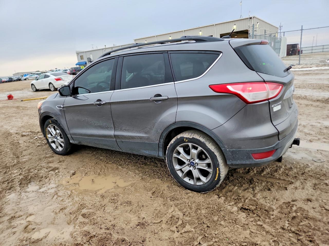 2013 Ford Escape Sel Gray vin: 1FMCU9H99DUB21788