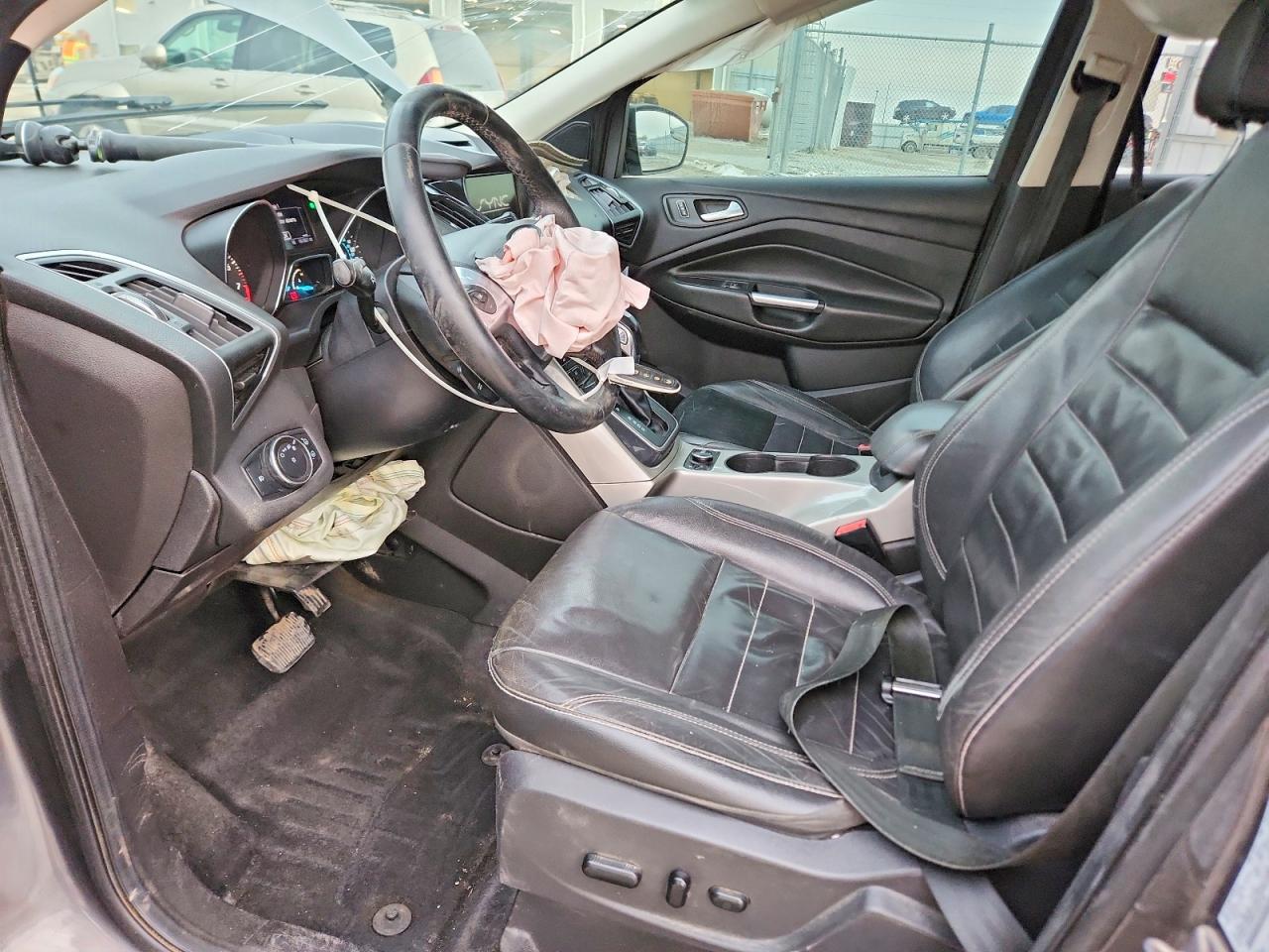 2013 Ford Escape Sel Gray vin: 1FMCU9H99DUB21788