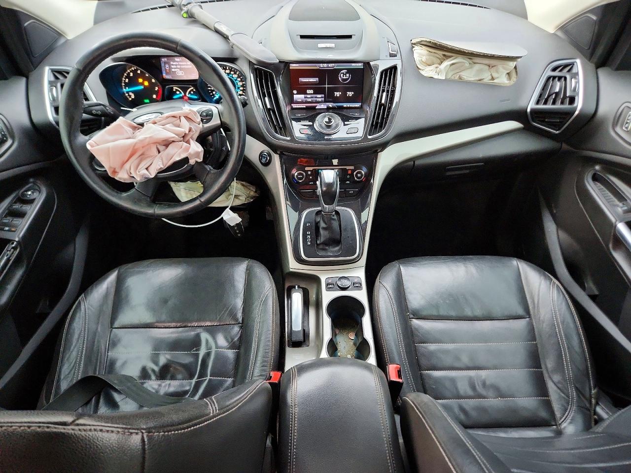 2013 Ford Escape Sel Gray vin: 1FMCU9H99DUB21788