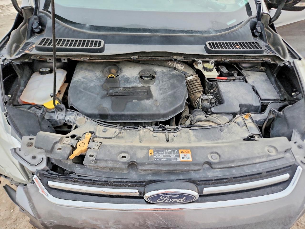 2013 Ford Escape Sel Gray vin: 1FMCU9H99DUB21788