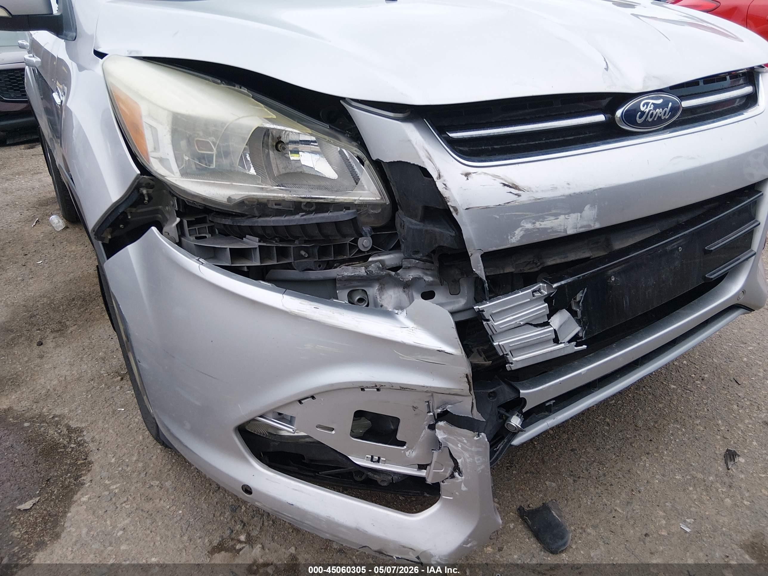 2013 Ford Escape Sel Silver vin: 1FMCU9H99DUB39854