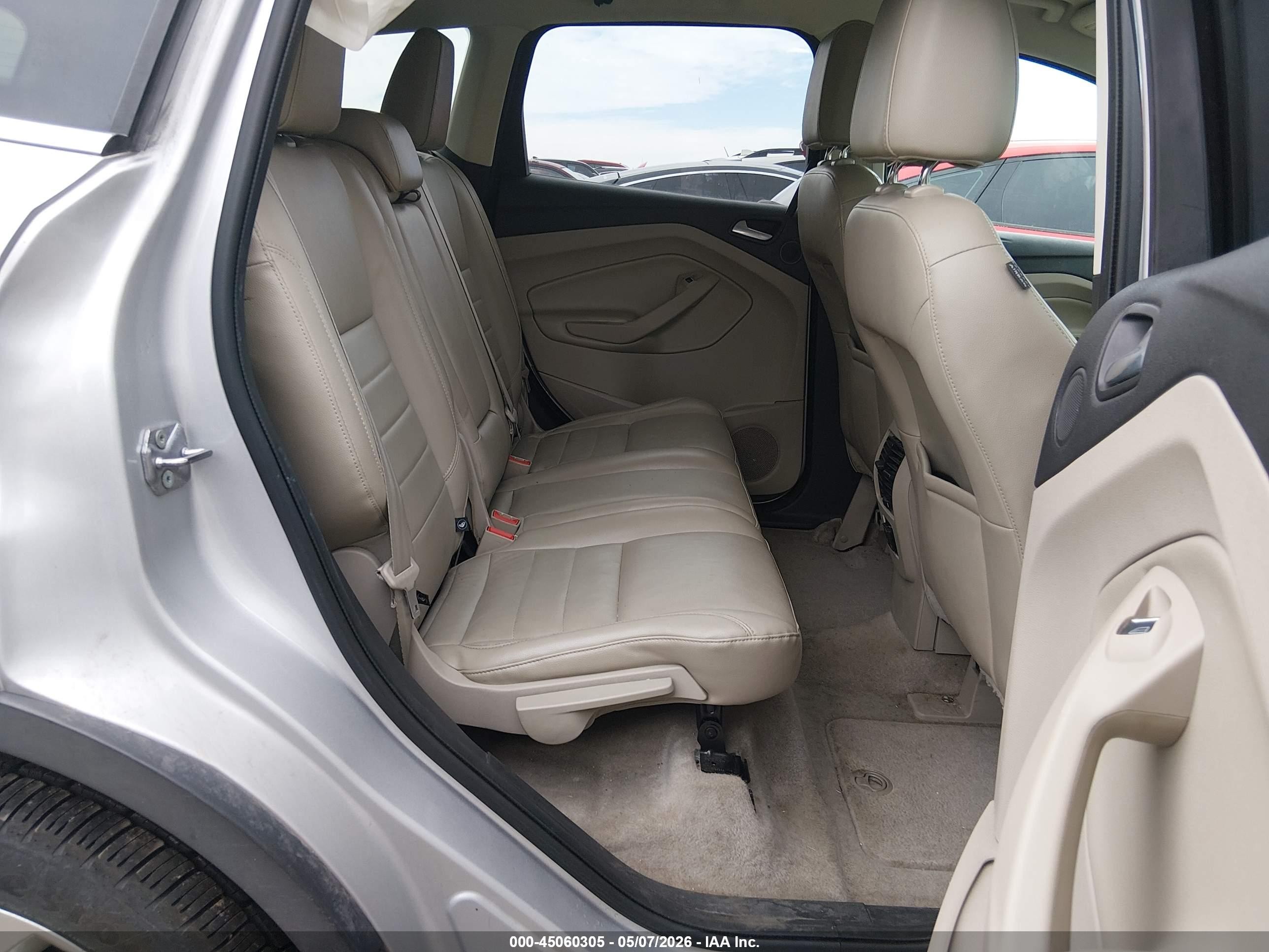 2013 Ford Escape Sel Silver vin: 1FMCU9H99DUB39854