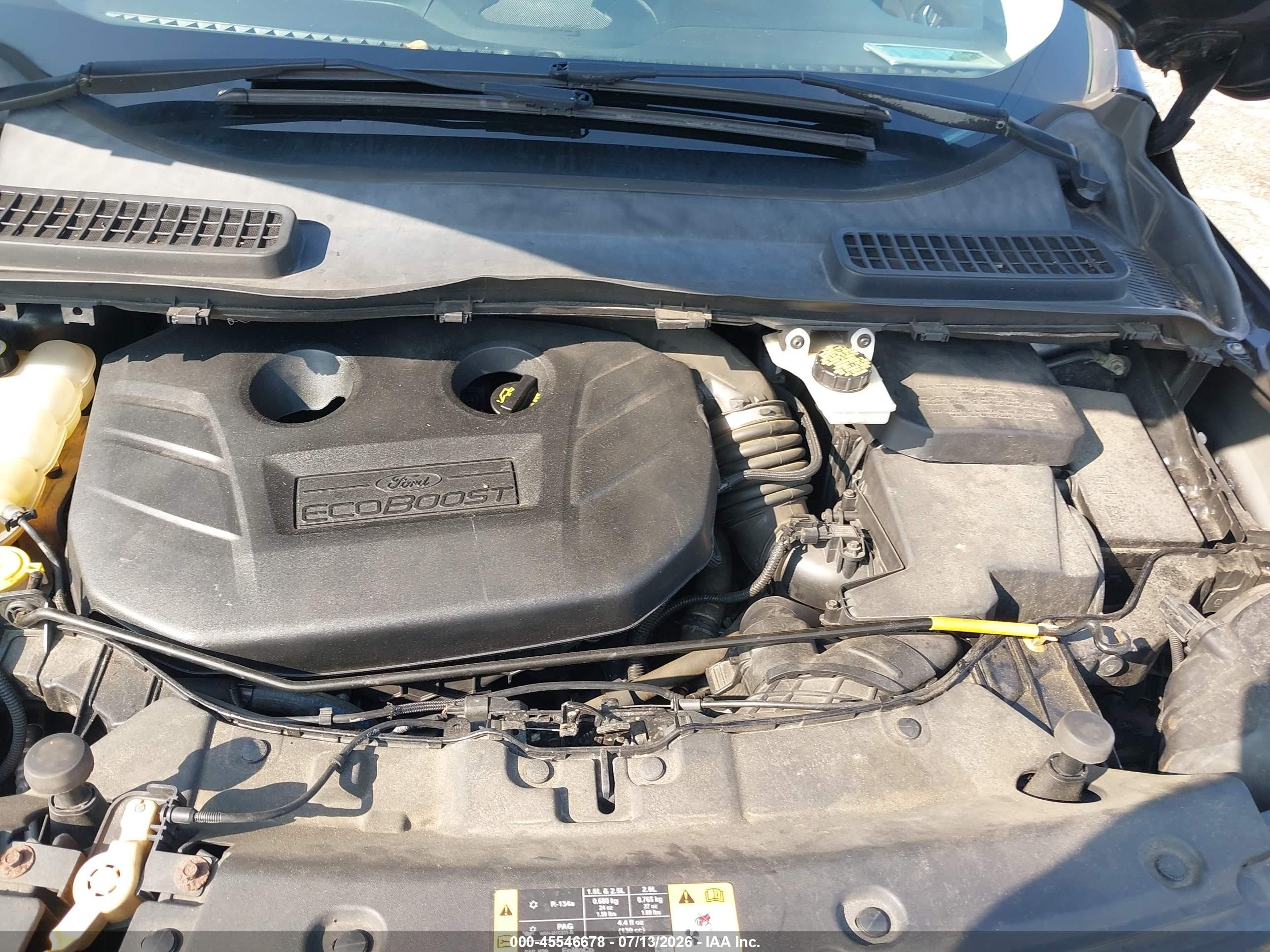 2013 Ford Escape Sel Black vin: 1FMCU9H99DUB59179