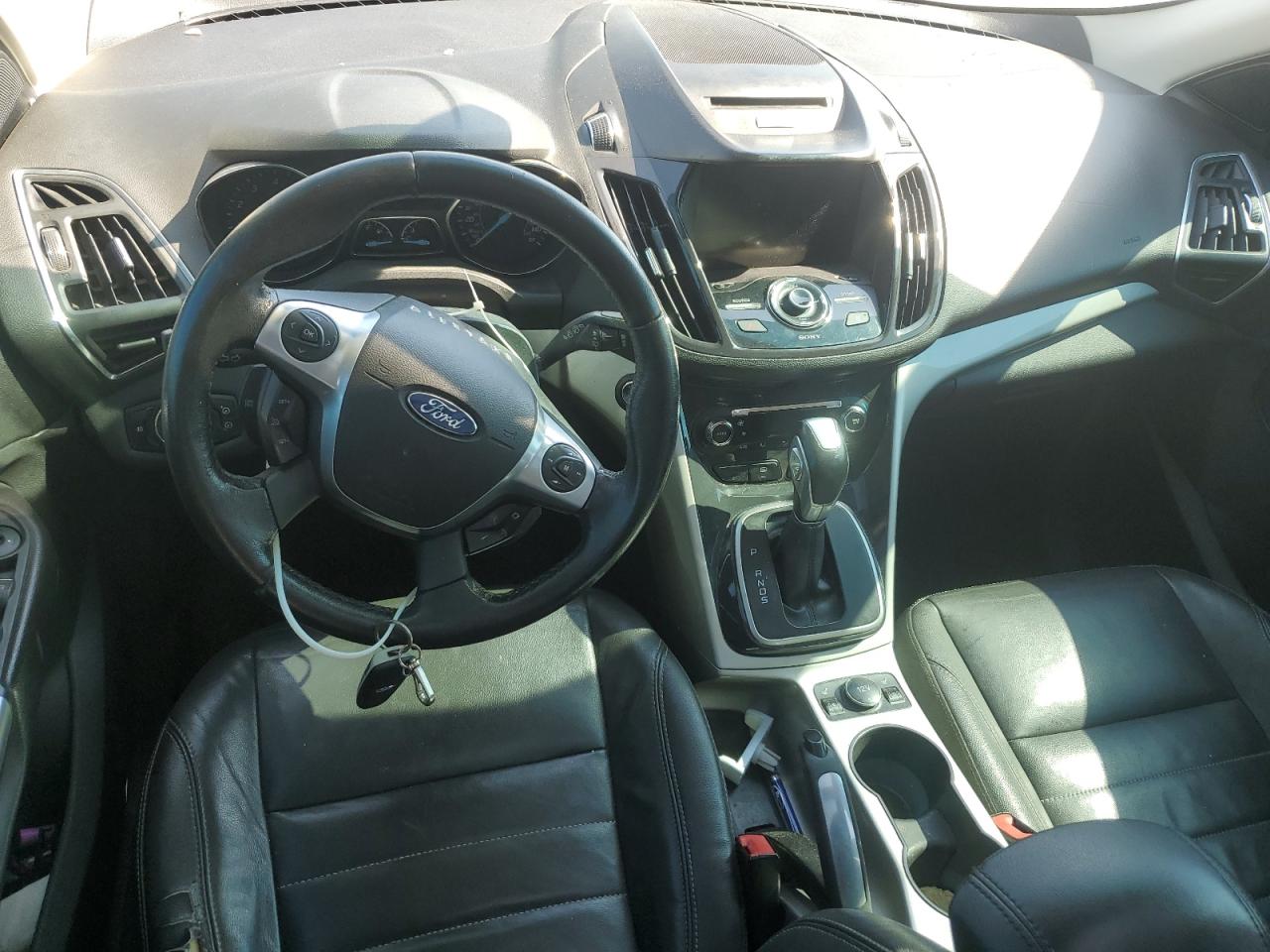 2013 Ford Escape Sel Gray vin: 1FMCU9H99DUC06470