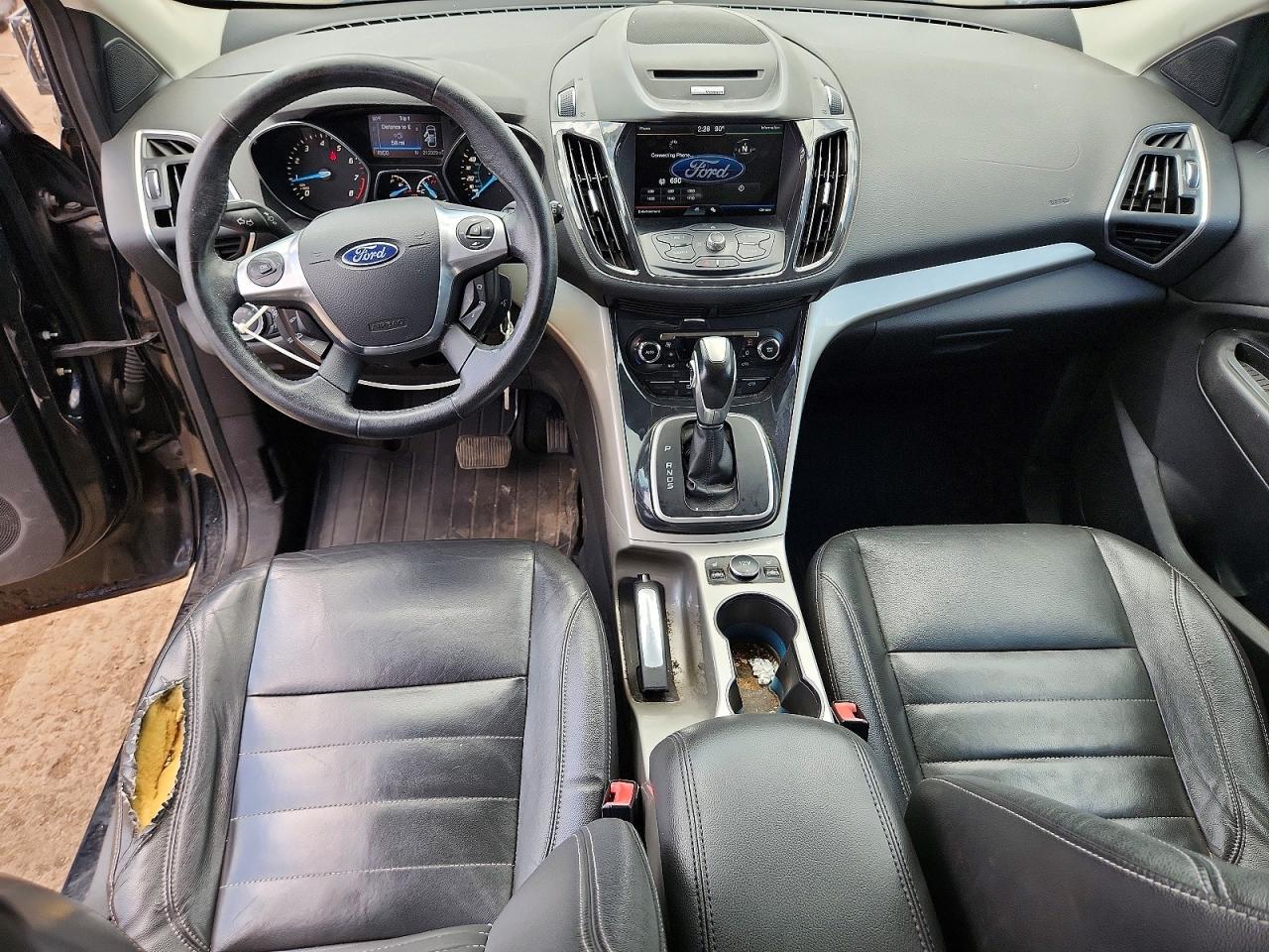 2013 Ford Escape Sel Black vin: 1FMCU9H99DUC64353