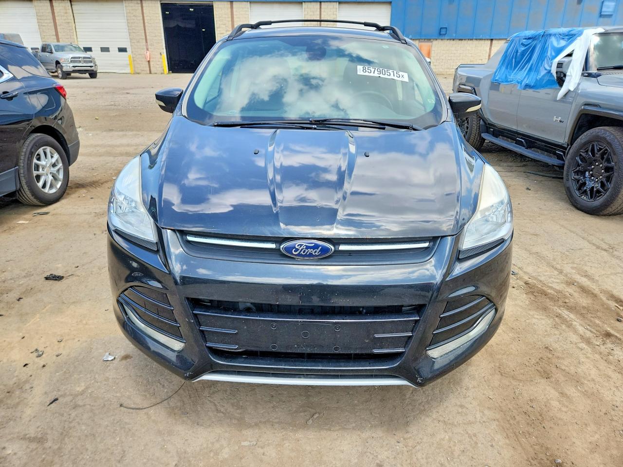 2013 Ford Escape Sel Black vin: 1FMCU9H99DUC64353