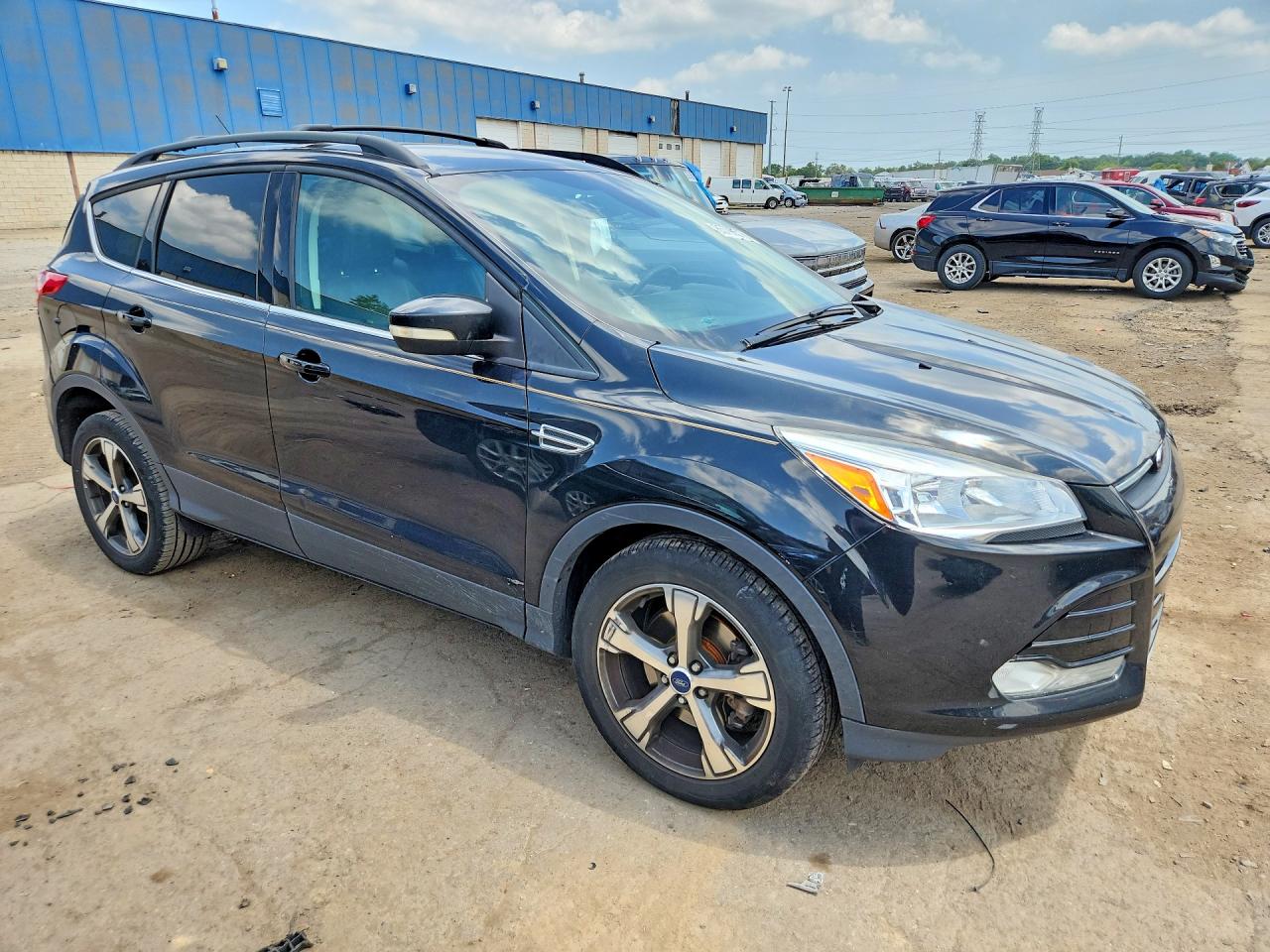 2013 Ford Escape Sel Black vin: 1FMCU9H99DUC64353