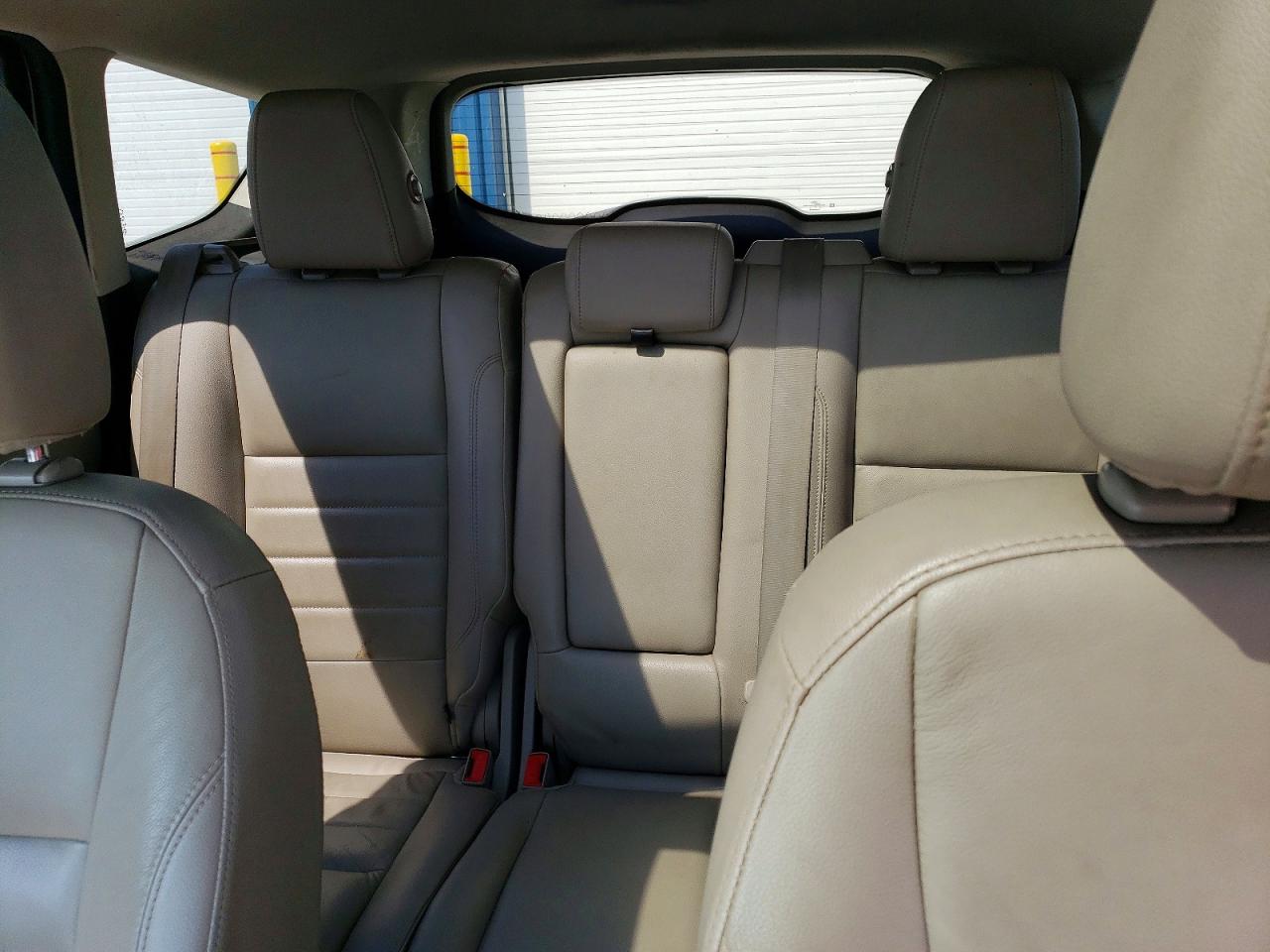 2013 Ford Escape Sel White vin: 1FMCU9H99DUC81332