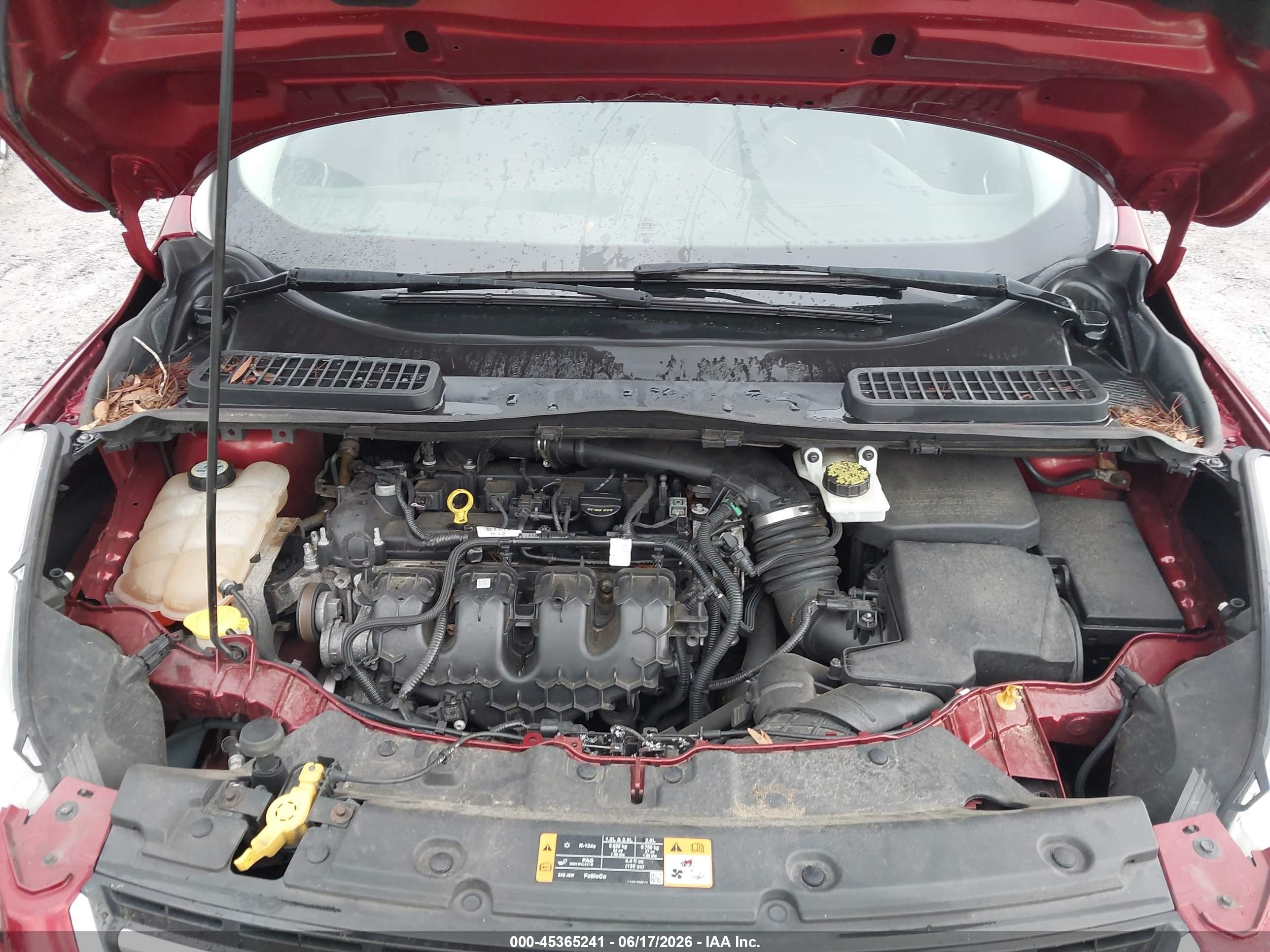 2013 Ford Escape Sel Red vin: 1FMCU9H99DUD76778
