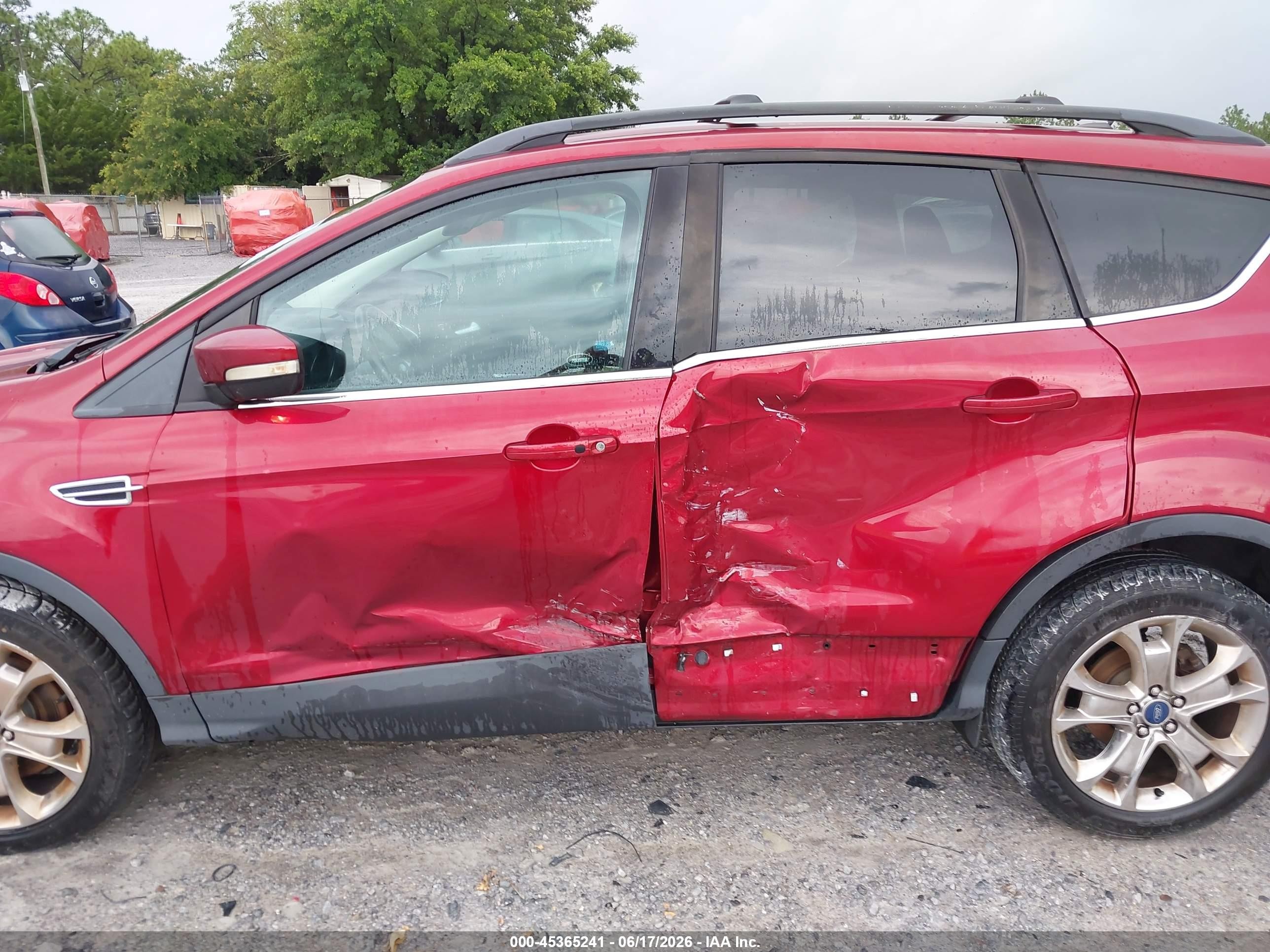 2013 Ford Escape Sel Red vin: 1FMCU9H99DUD76778