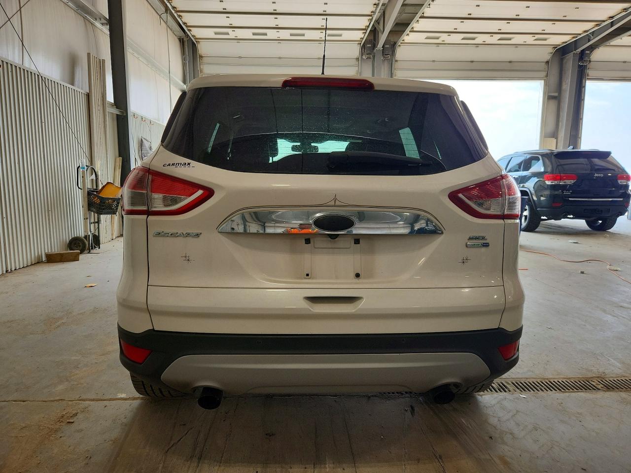 2013 Ford Escape Sel Белый vin: 1FMCU9H99DUD89238