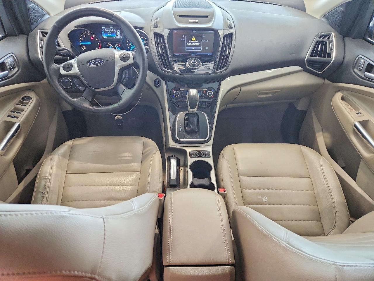 2013 Ford Escape Sel Белый vin: 1FMCU9H99DUD89238
