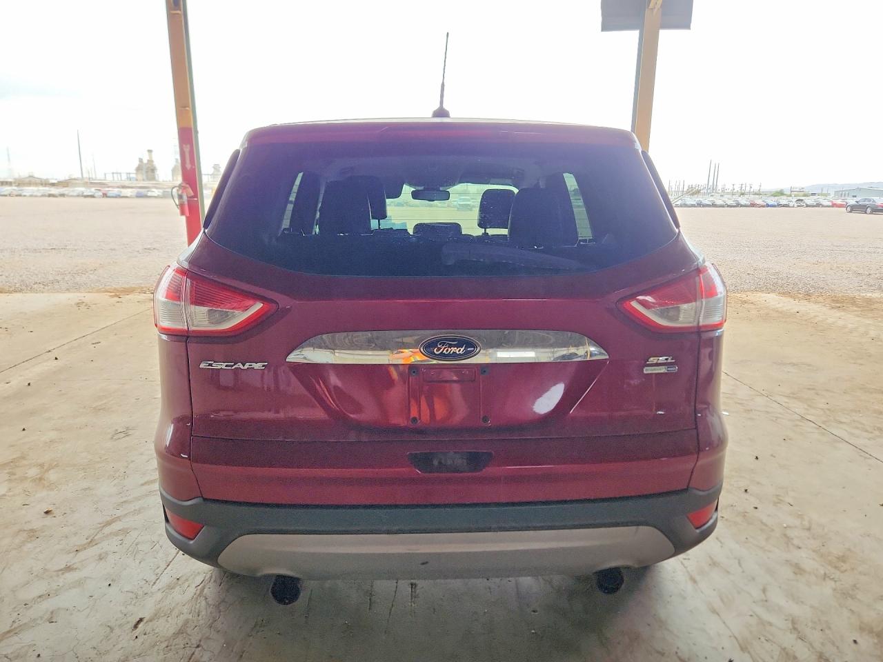 2013 Ford Escape Sel Burgundy vin: 1FMCU9H9XDUB40575