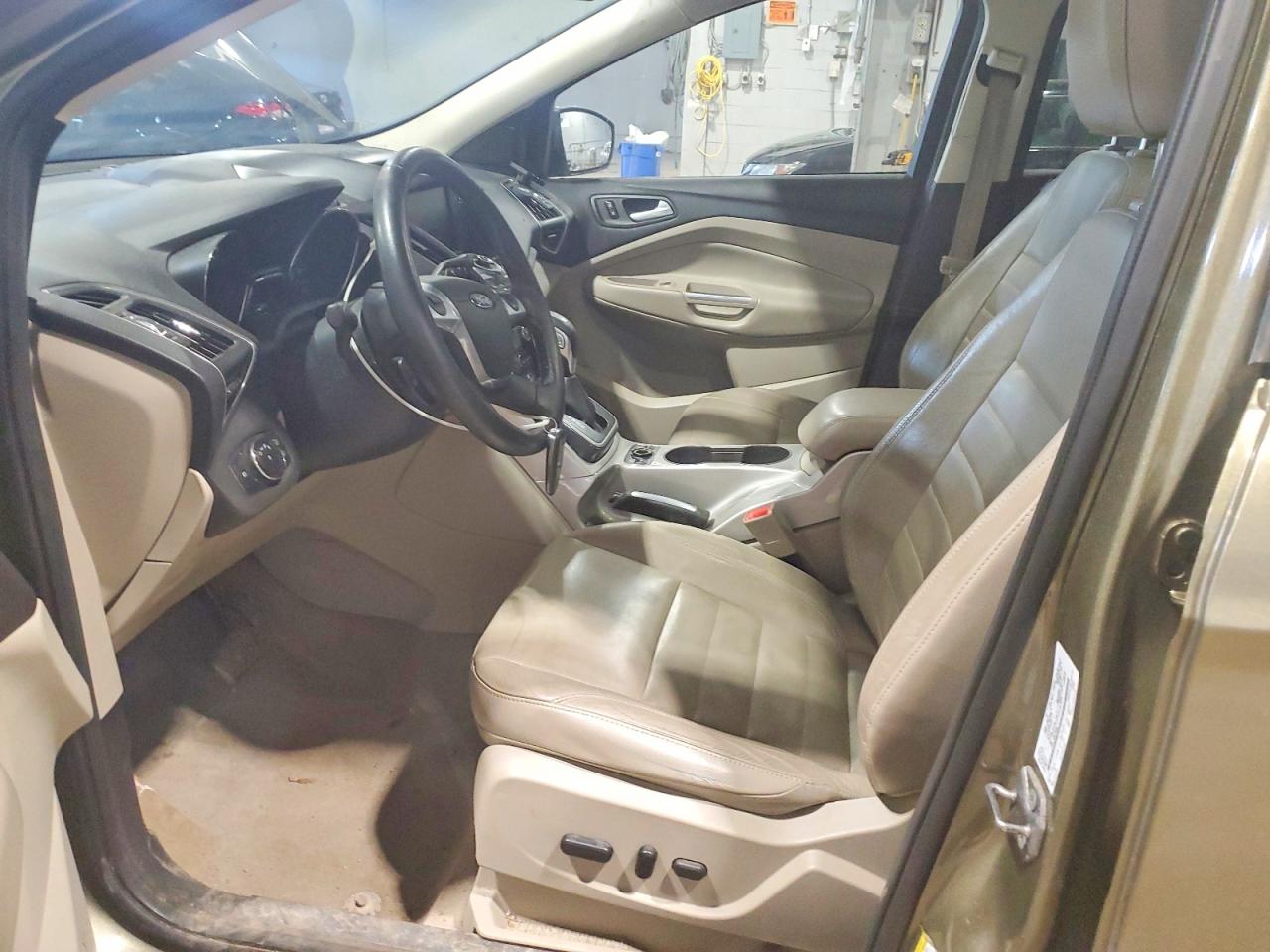 2013 Ford Escape Sel Green vin: 1FMCU9H9XDUB57635
