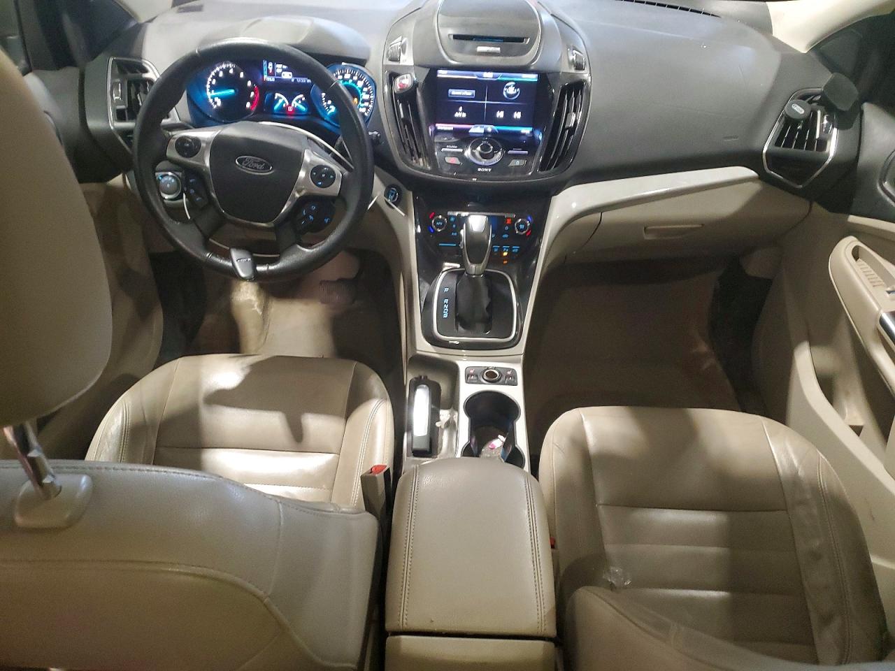 2013 Ford Escape Sel Green vin: 1FMCU9H9XDUB57635