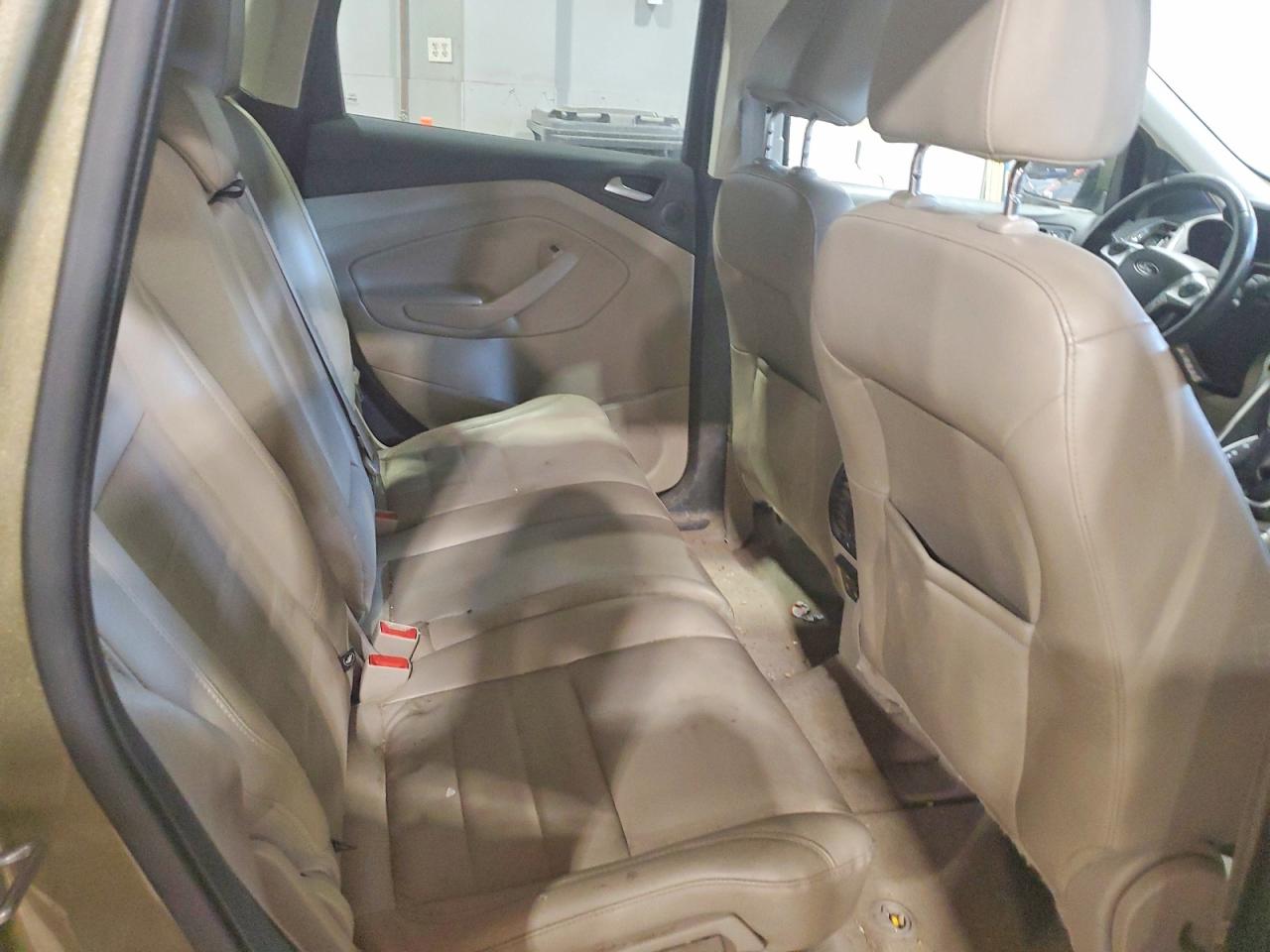 2013 Ford Escape Sel Green vin: 1FMCU9H9XDUB57635