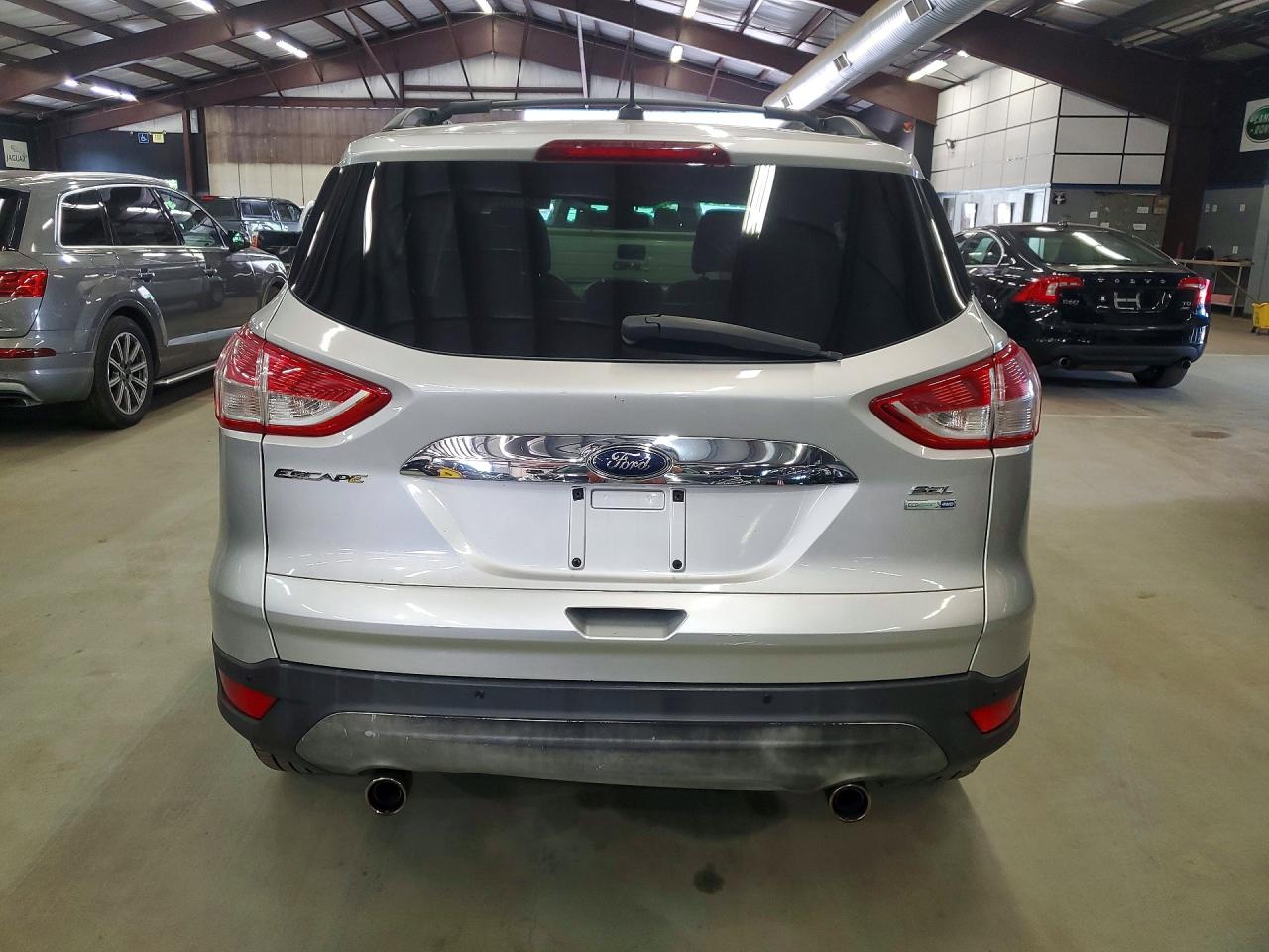 2013 Ford Escape Sel Silver vin: 1FMCU9H9XDUC51093