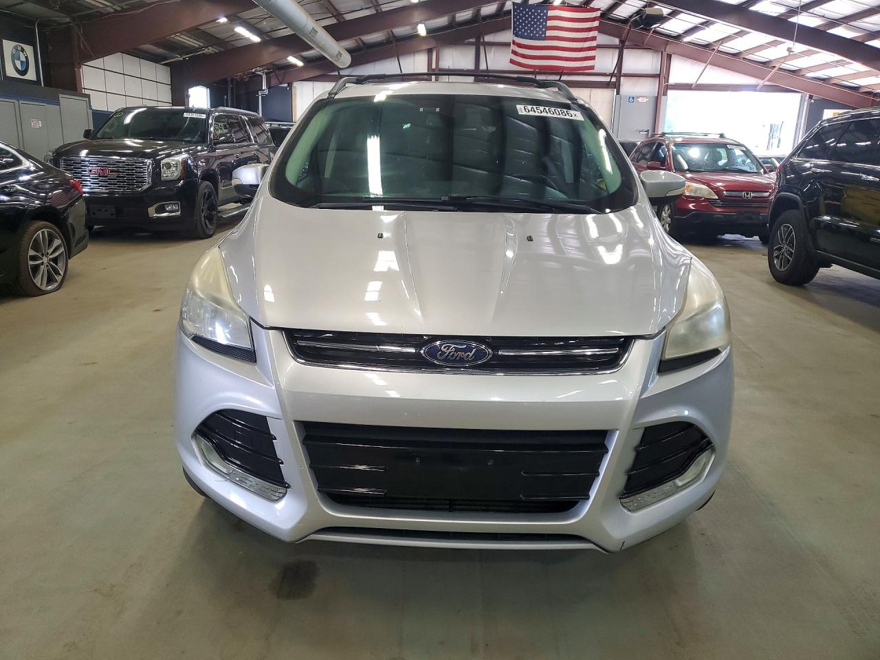 2013 Ford Escape Sel Silver vin: 1FMCU9H9XDUC51093