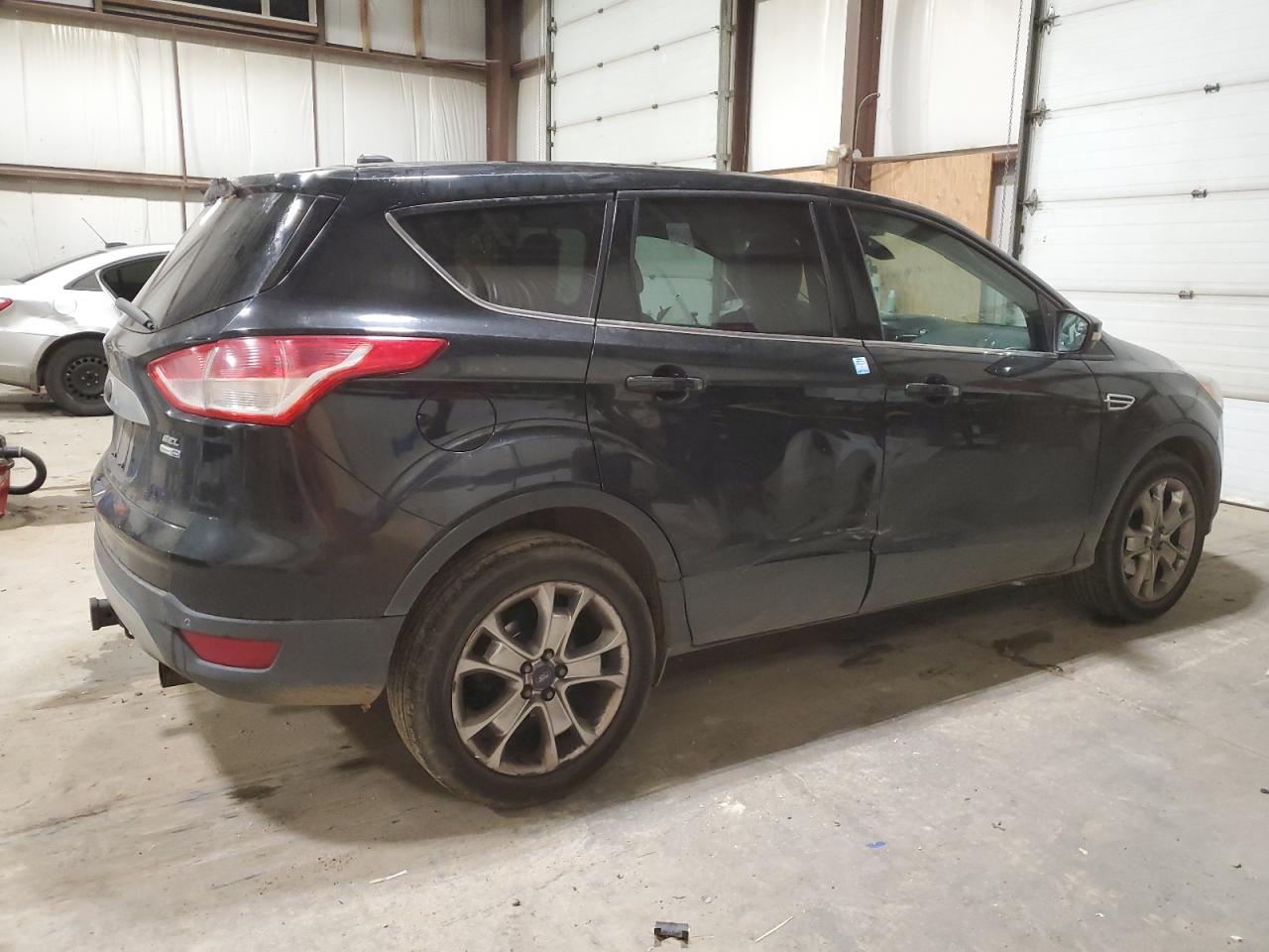 2013 Ford Escape Sel Black vin: 1FMCU9H9XDUC65138