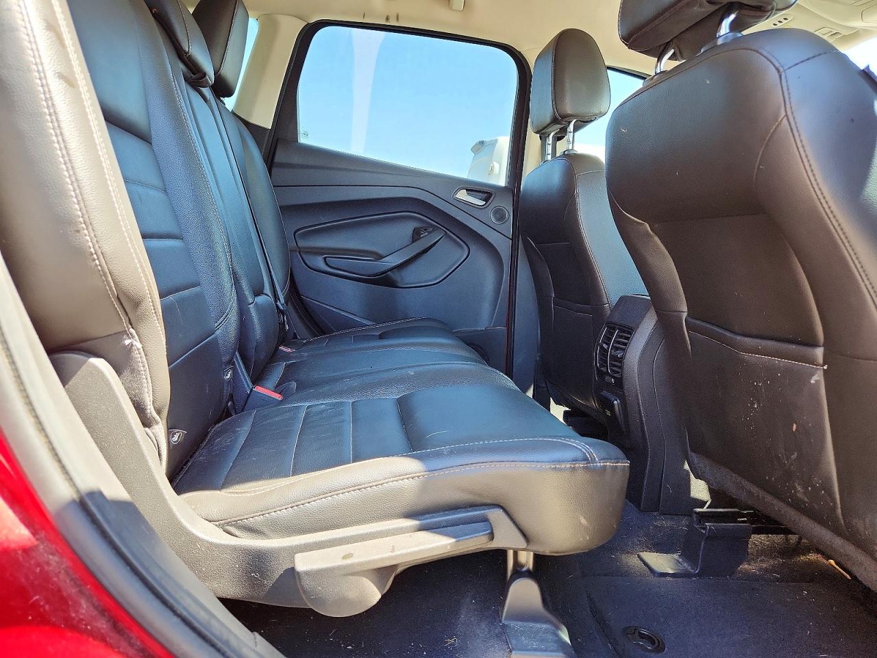 2013 Ford Escape Sel Красный vin: 1FMCU9H9XDUD44972