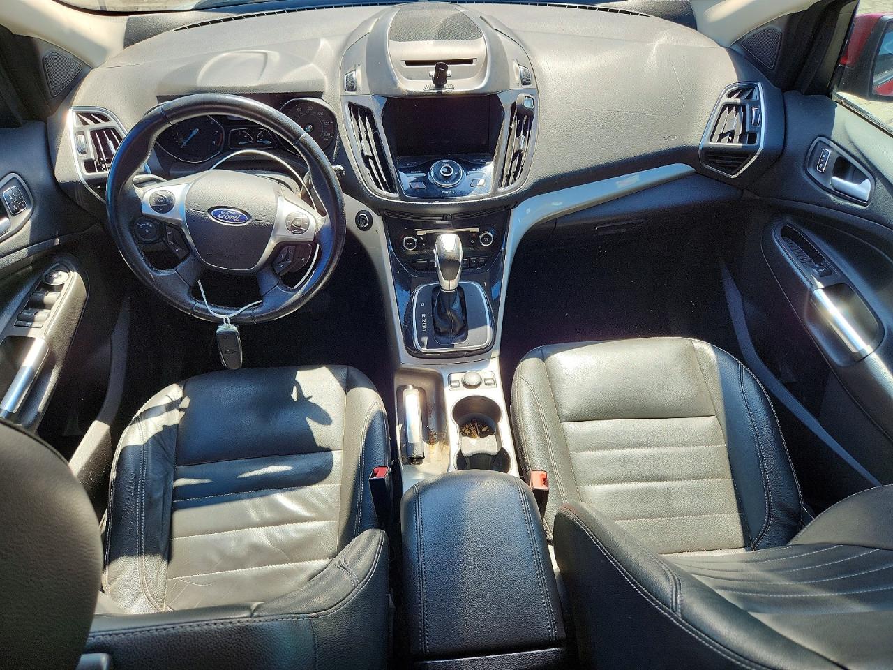 2013 Ford Escape Sel Красный vin: 1FMCU9H9XDUD44972