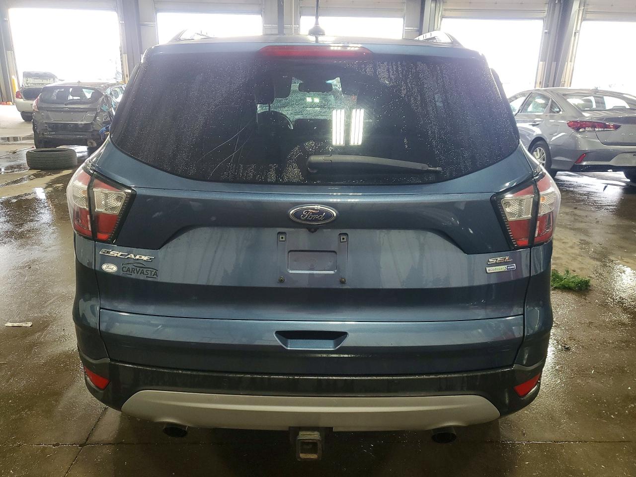 2018 Ford Escape Sel Blue vin: 1FMCU9HD0JUB31447