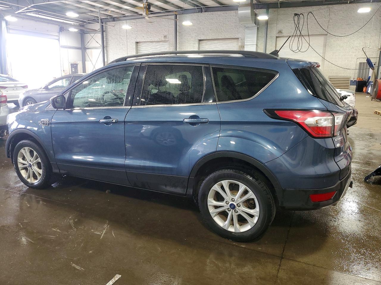 2018 Ford Escape Sel Blue vin: 1FMCU9HD0JUB31447