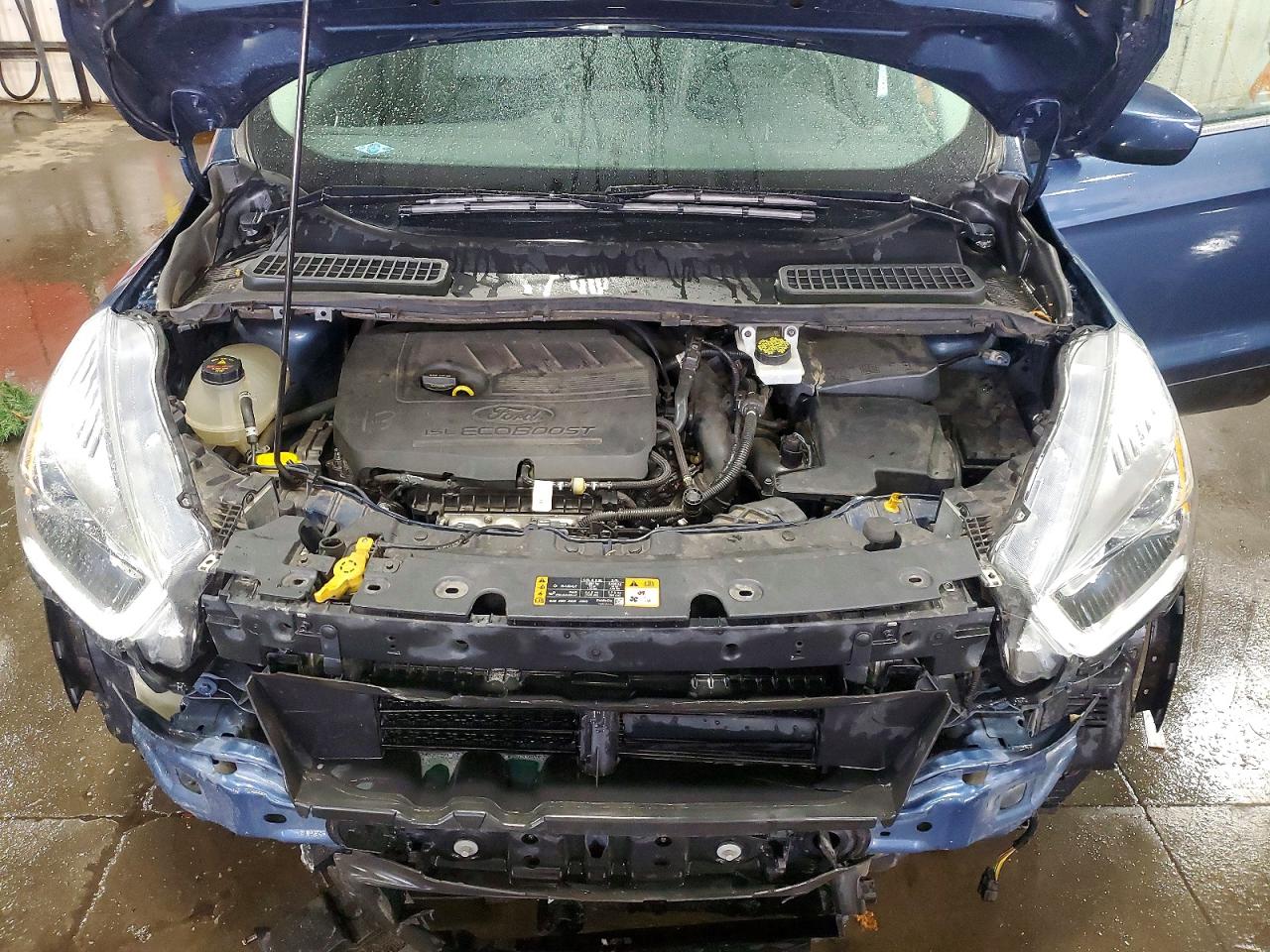 2018 Ford Escape Sel Blue vin: 1FMCU9HD0JUB31447