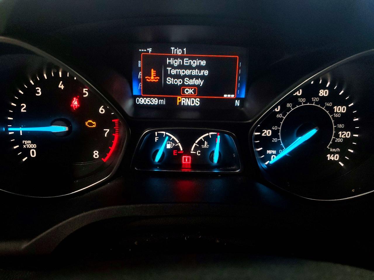 2018 Ford Escape Sel Blue vin: 1FMCU9HD0JUB31447