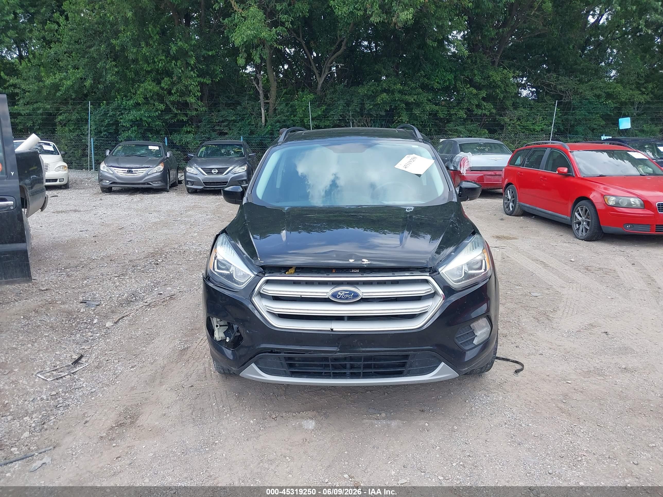 2018 Ford Escape Sel Black vin: 1FMCU9HD1JUC81874