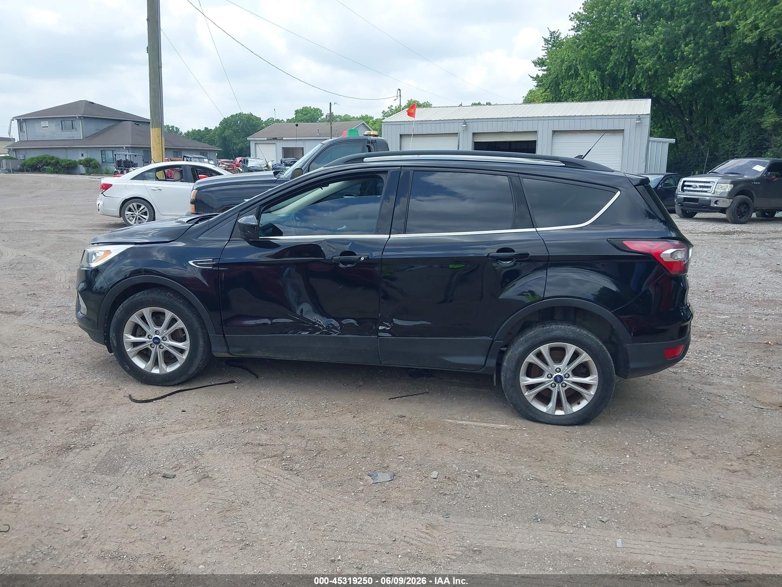 2018 Ford Escape Sel Black vin: 1FMCU9HD1JUC81874