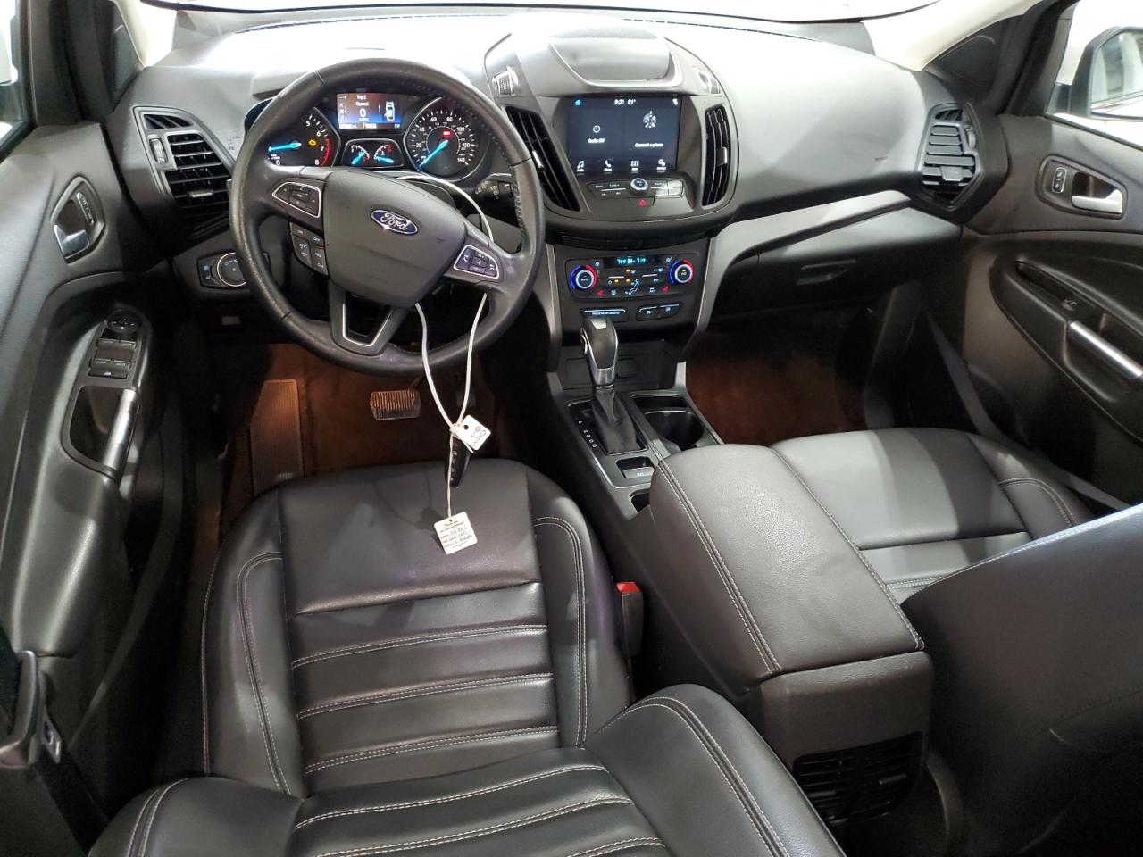 2019 Ford Escape Sel Белый vin: 1FMCU9HD1KUB98138