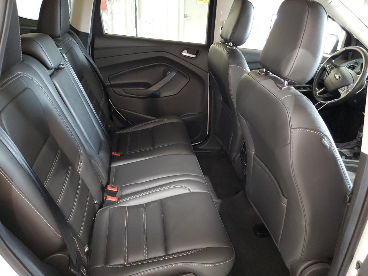 2019 Ford Escape Sel Белый vin: 1FMCU9HD1KUB98138