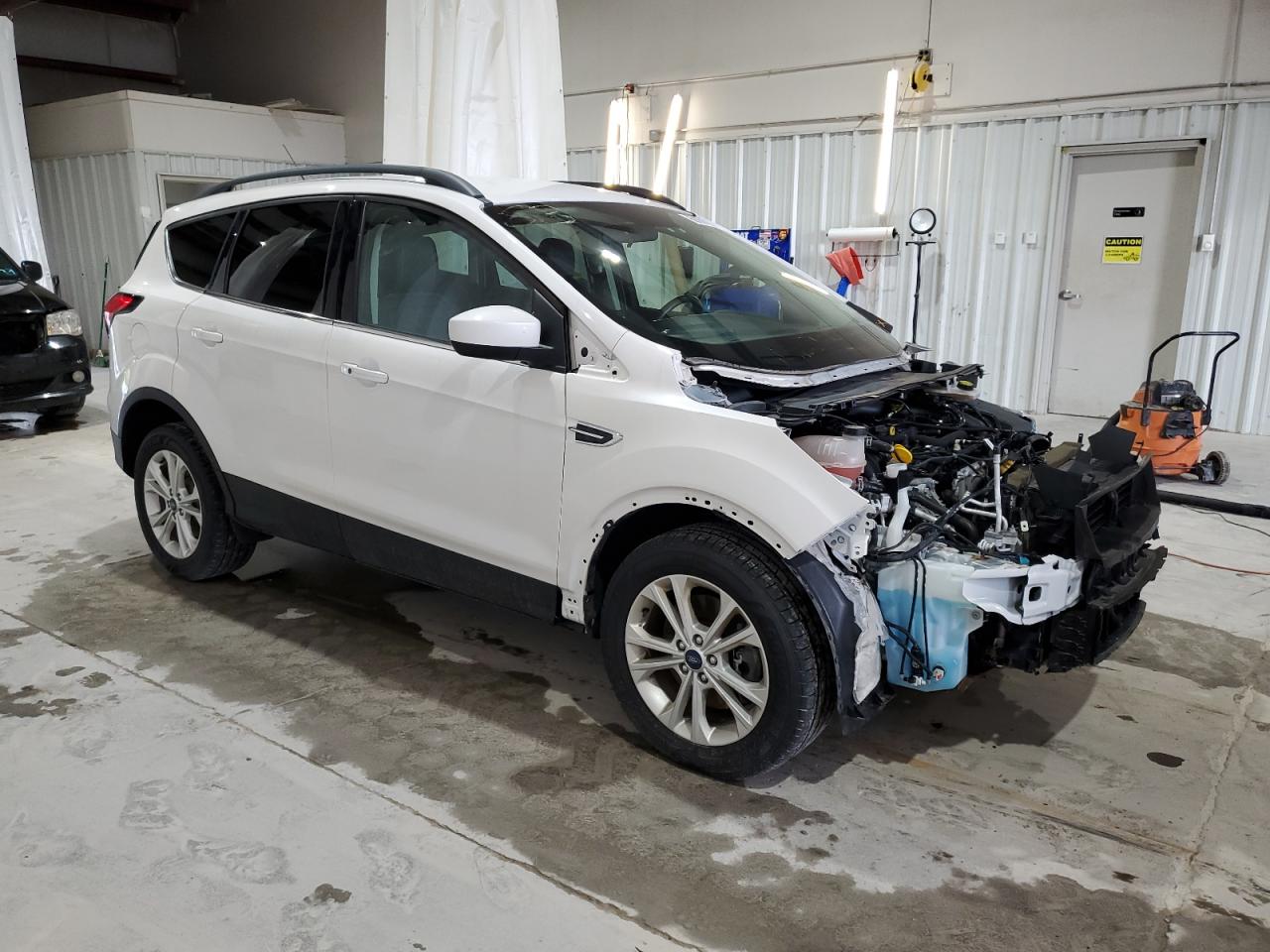 2019 Ford Escape Sel Белый vin: 1FMCU9HD1KUB98138