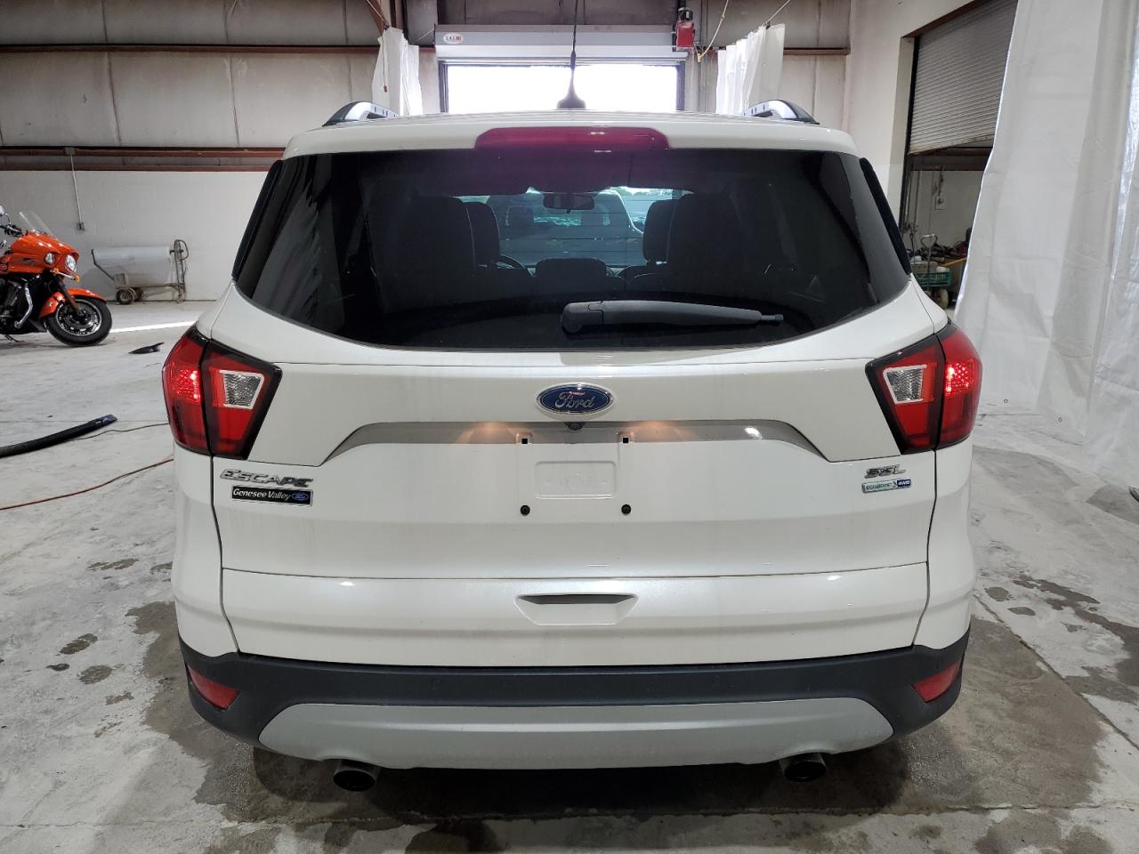 2019 Ford Escape Sel Белый vin: 1FMCU9HD1KUB98138